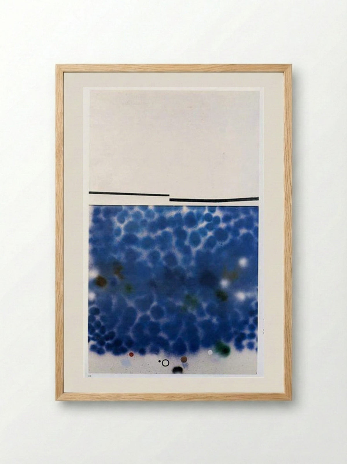 The Starry Night - Victor Pasmore - Framed Print Wood