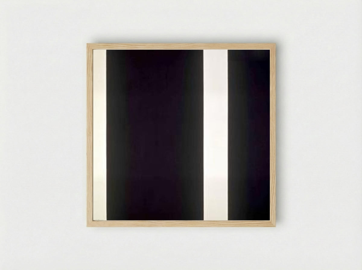 The Stations of the Cross: Lema Sabachthani, No. 13 - Barnett Newman - Framed Print Wood