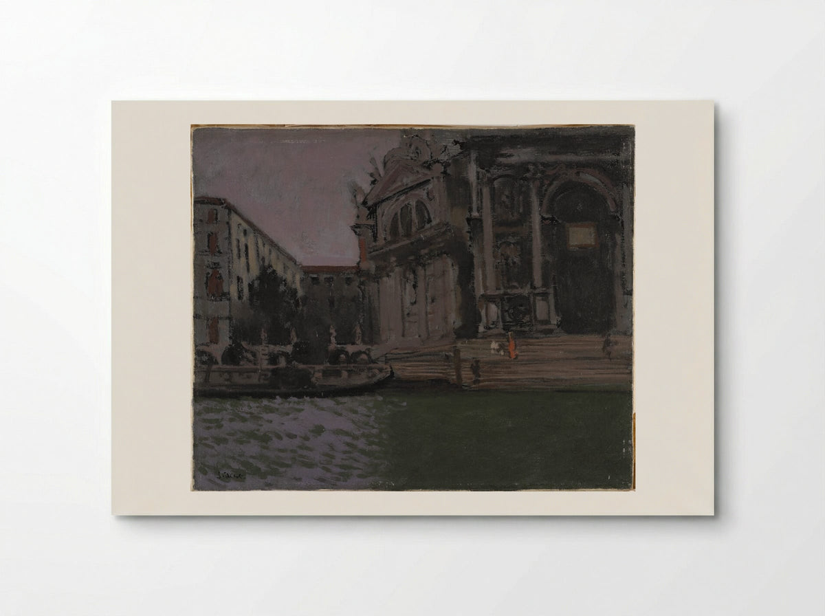 The Steps of Santa Maria della Salute - Walter Sickert - Poster
