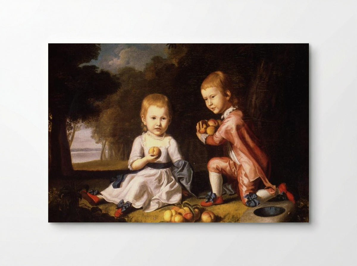 The Stewart Children - Charles Willson Peale - Poster