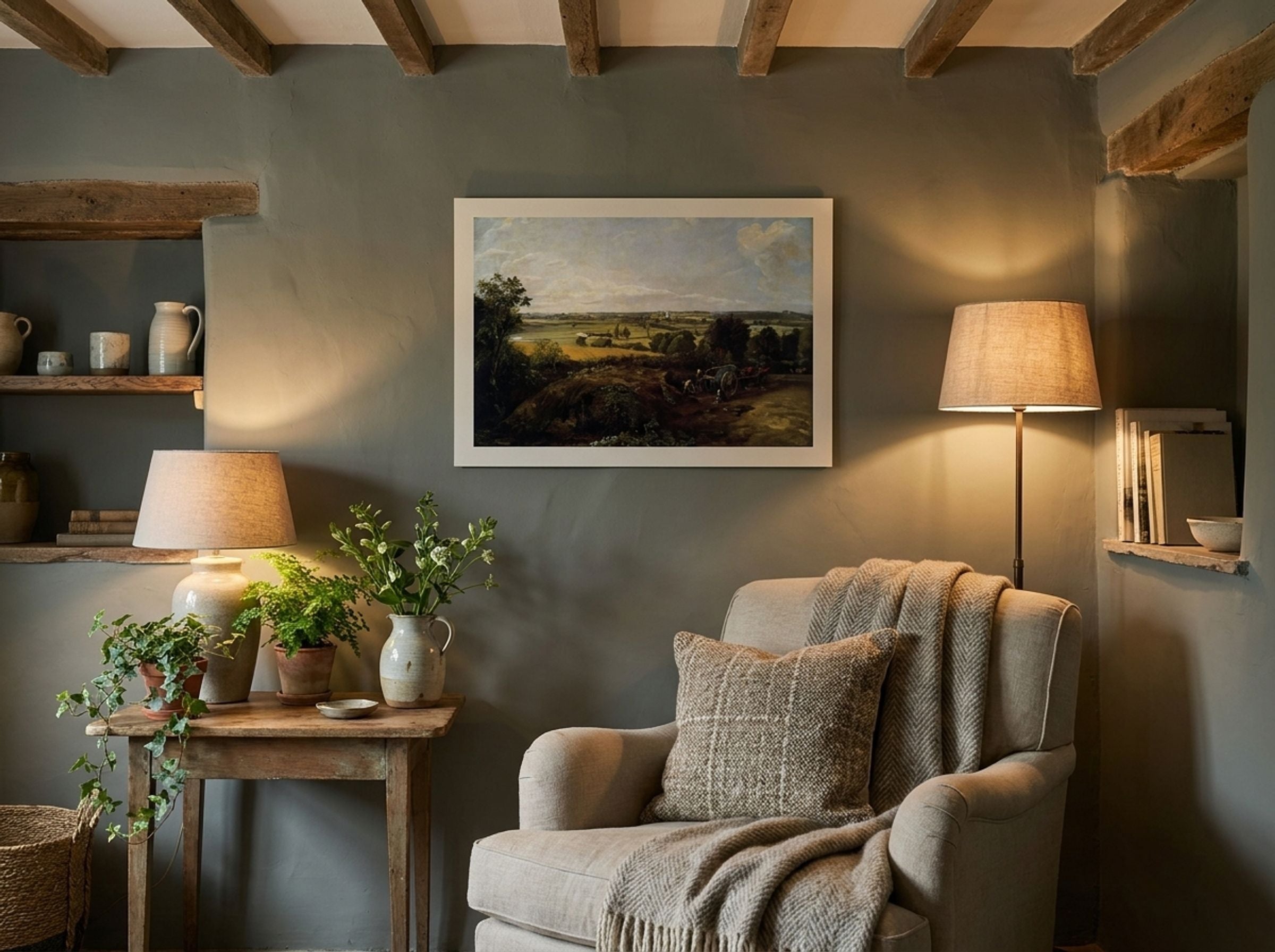 The Stour Valley with the Church of Dedham - John Constable - Lifestyle
