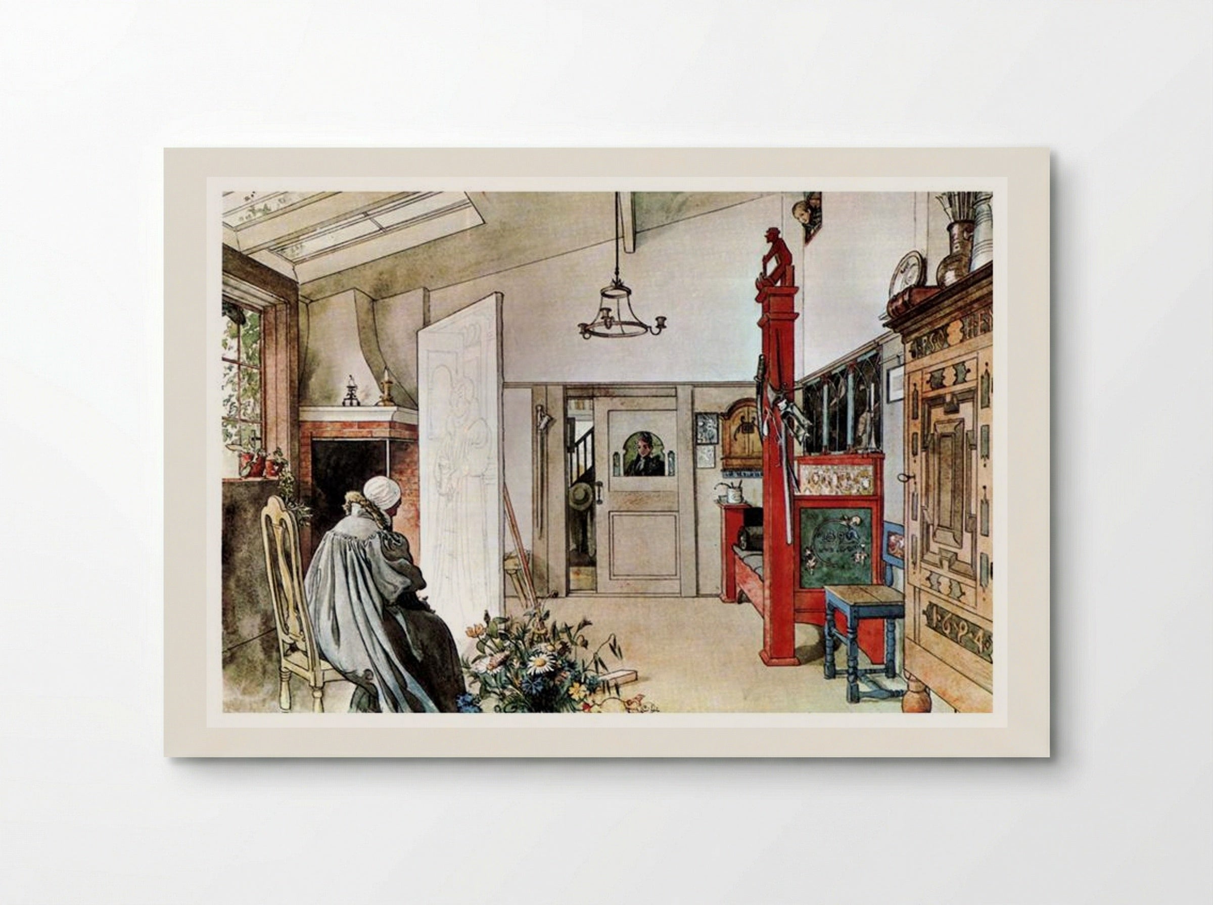 The Studio (Carl Larsson) - Carl Larsson - Poster