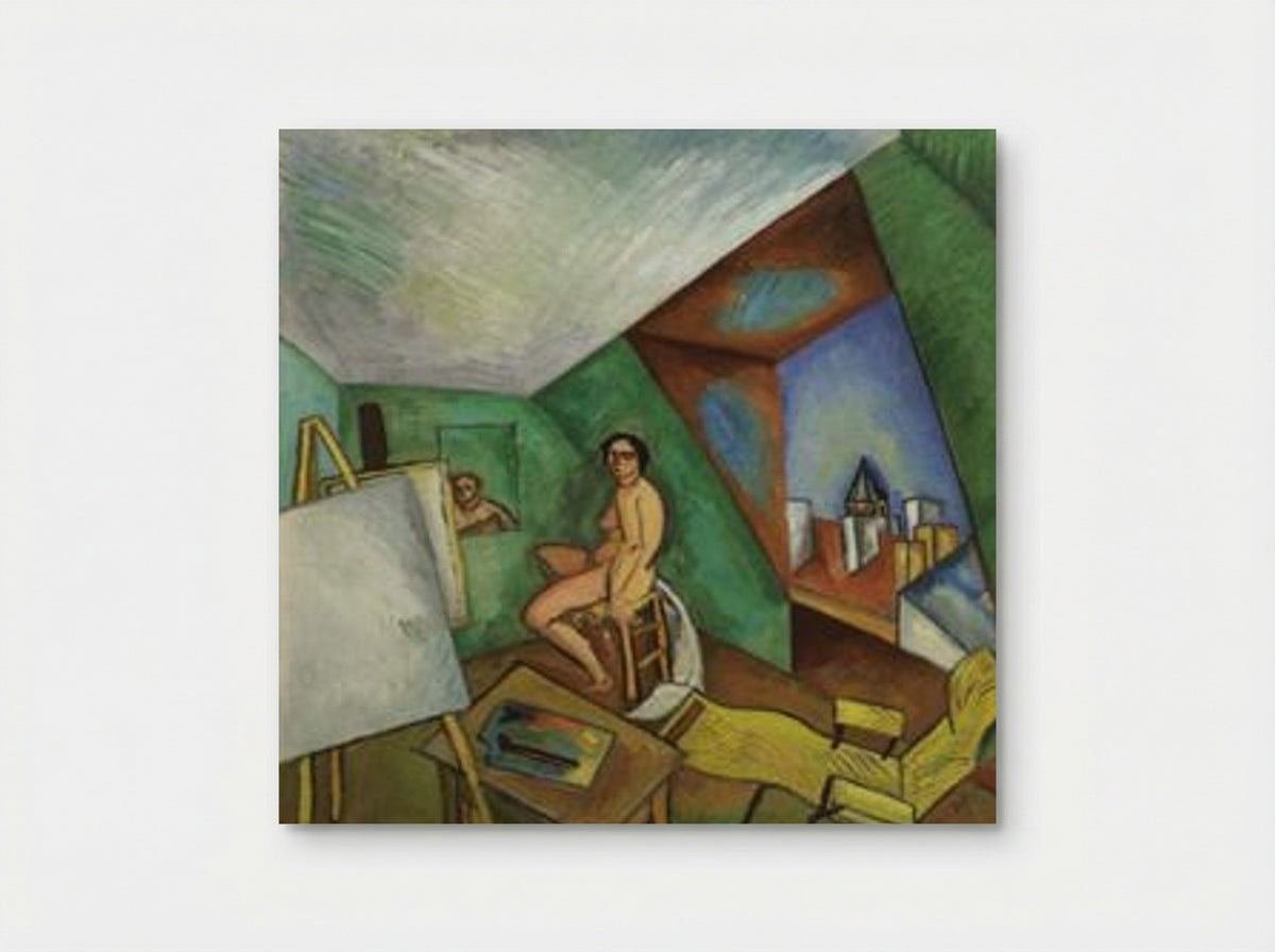 The Studio on Rue Séguier - Raoul Dufy - Poster