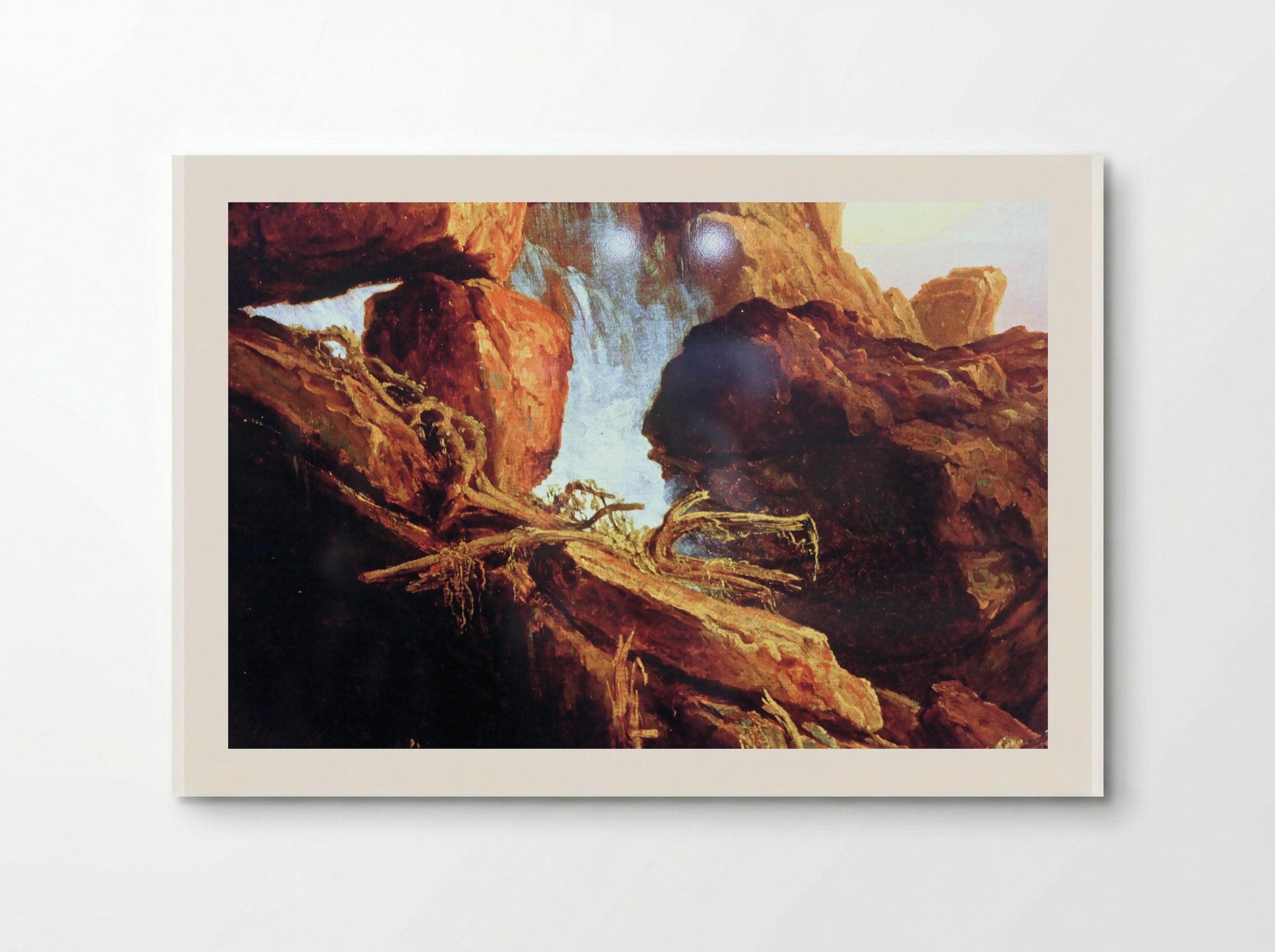 The Subsiding of the Waters of the Deluge - Thomas Cole - Poster