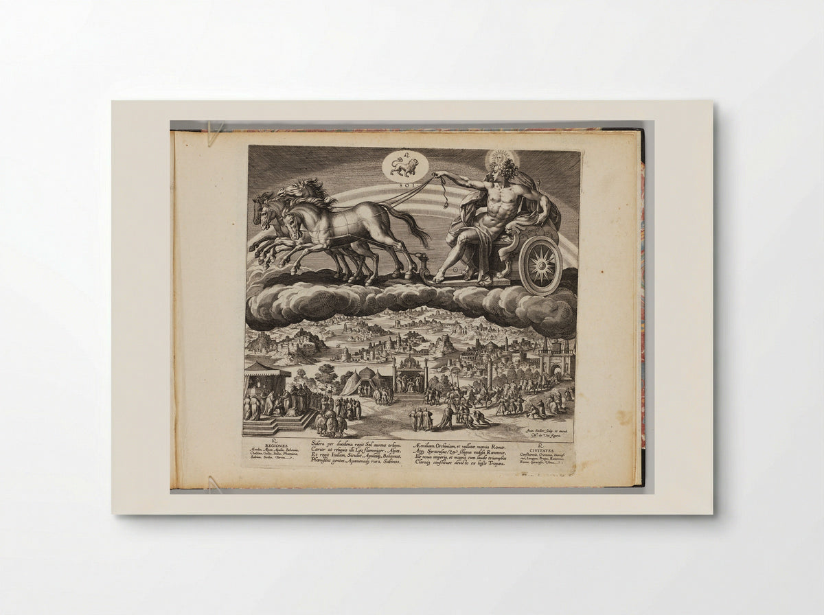 The Sun (Sol) - Johann Sadeler I - Poster