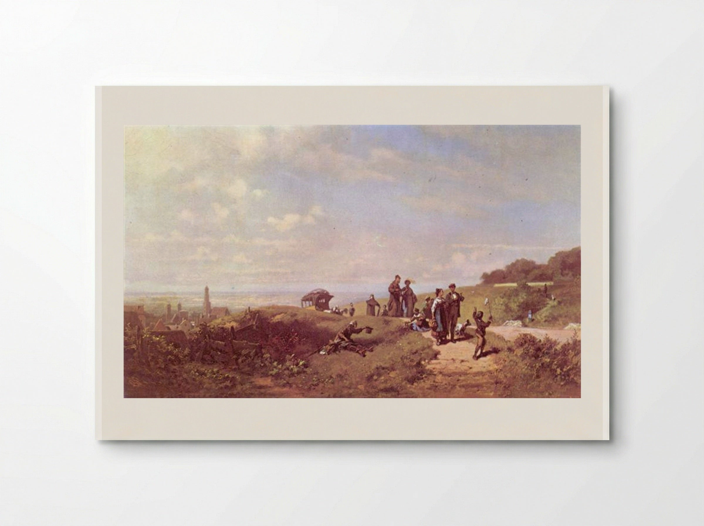 The Sunday Walk - Carl Spitzweg - Poster