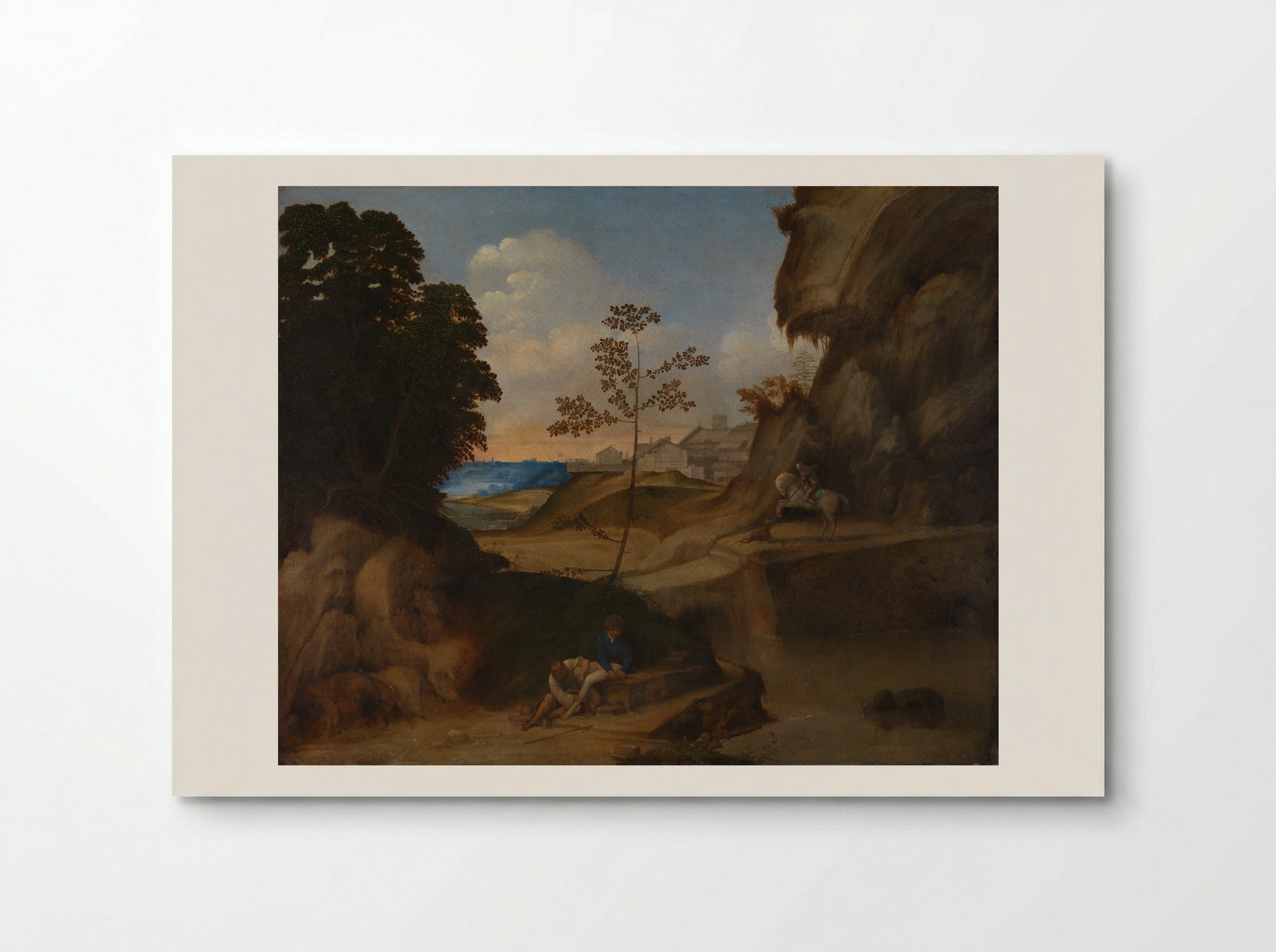 The Sunset - Giorgione - Poster