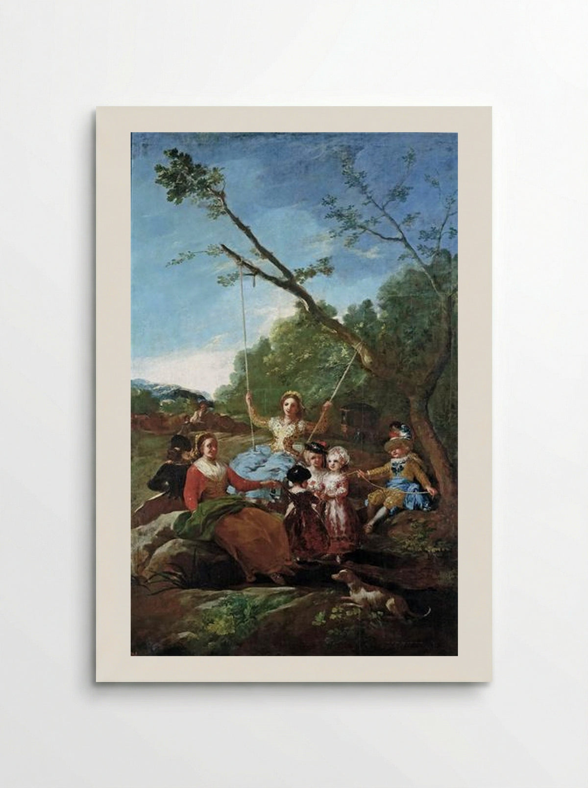 The Swing - Francisco Goya - Poster