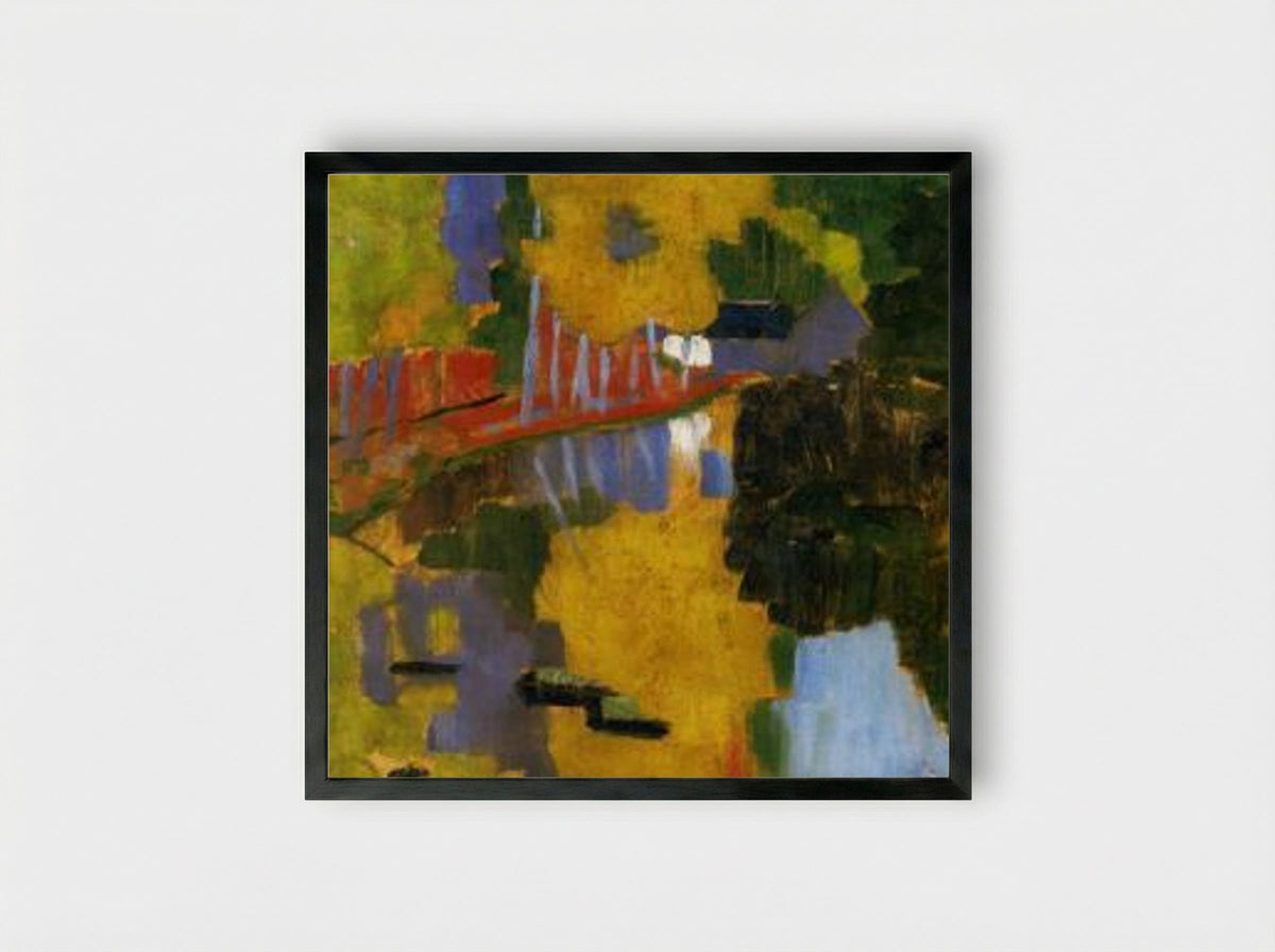 The Talisman - Paul Sérusier - Framed Print Black