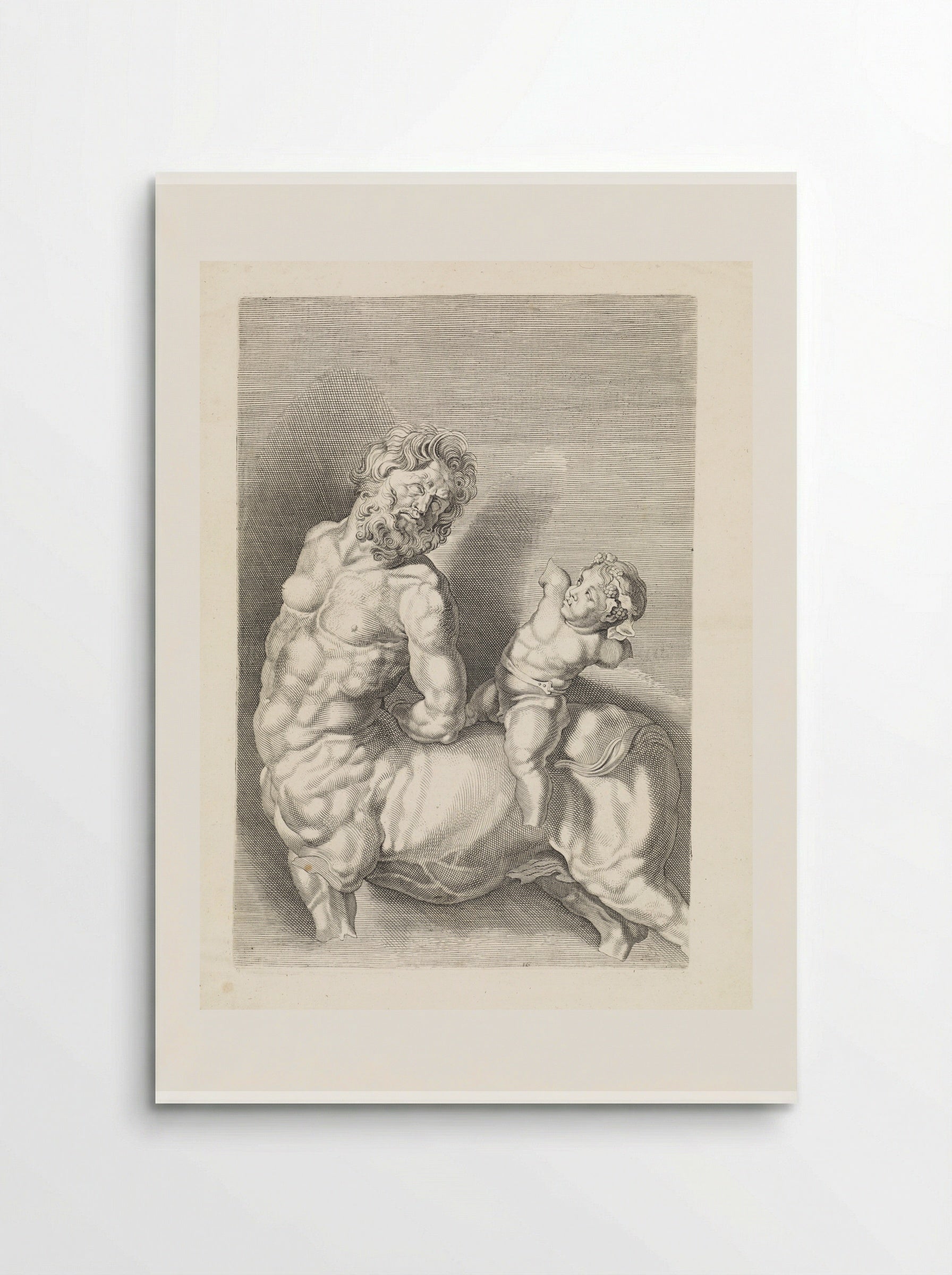 The Tamed Centaur - Paulus Pontius - Poster