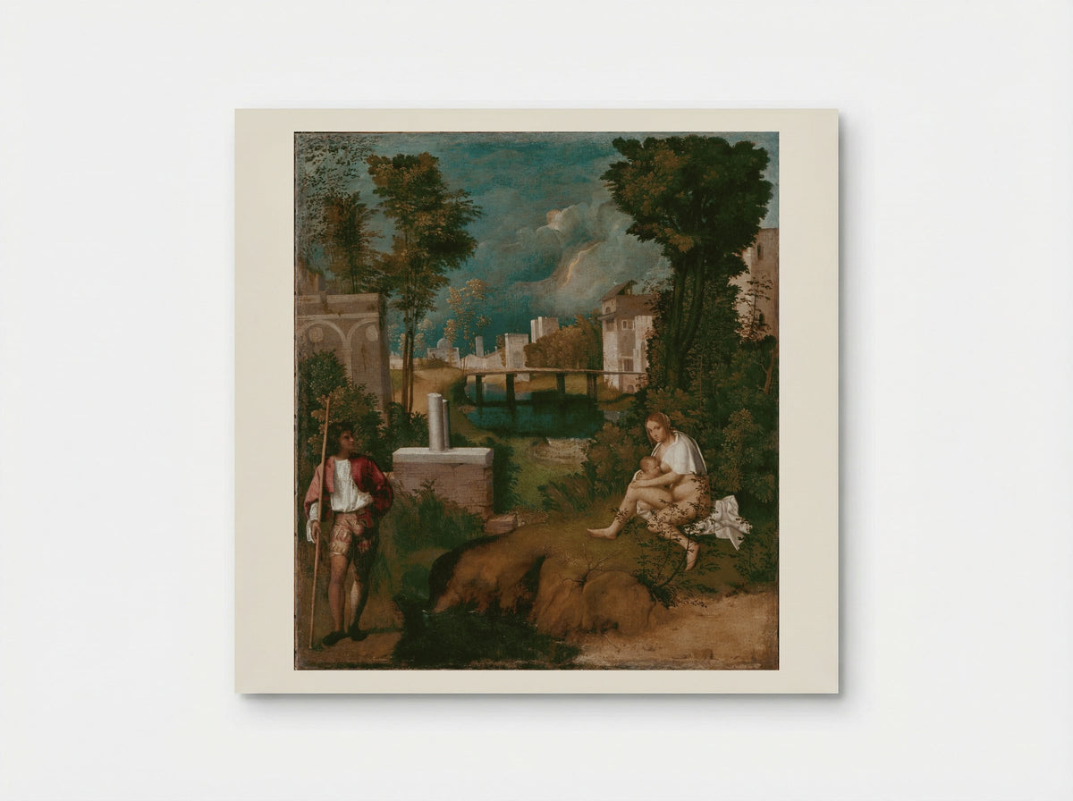 The Tempest - Giorgione - Poster
