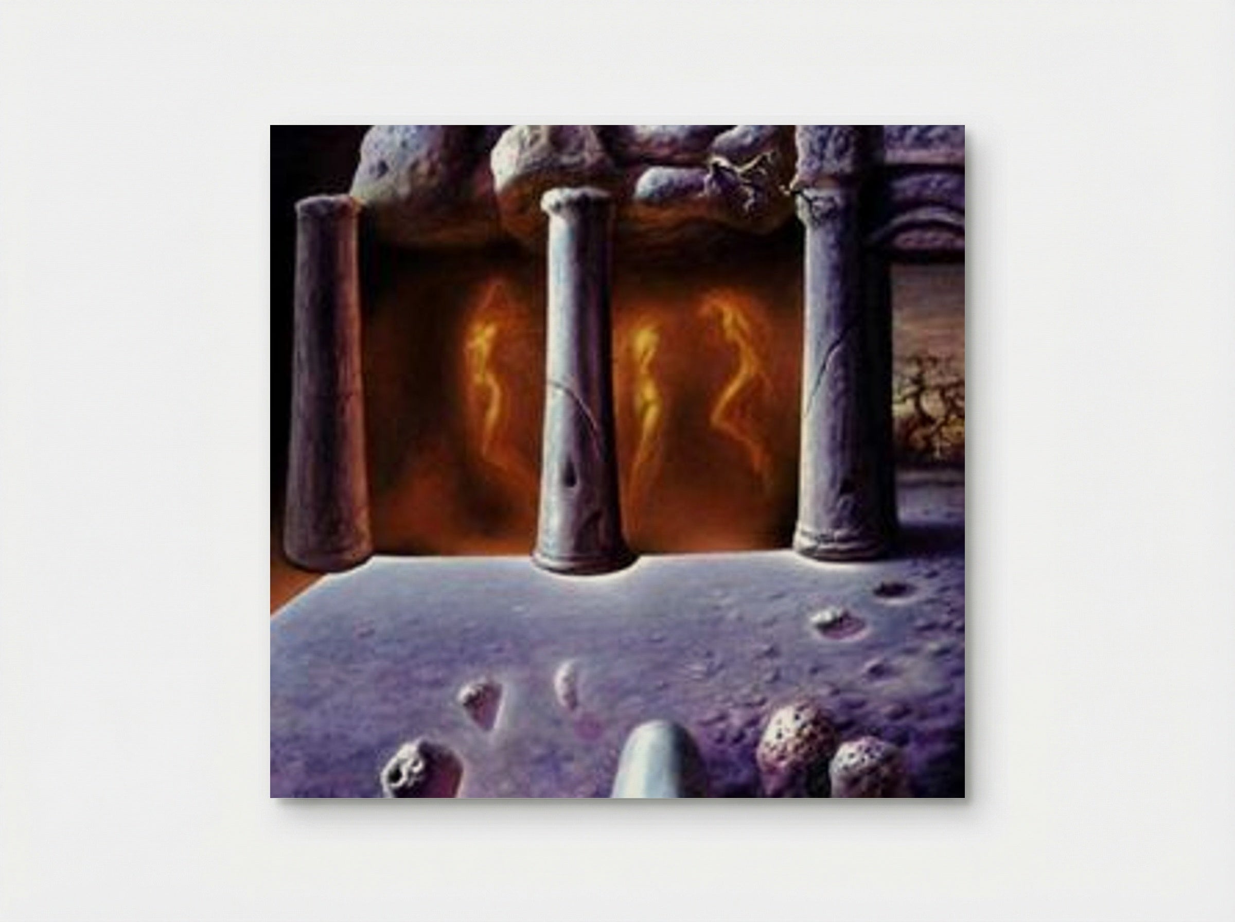 The Temple of Remembering - Sabin Balasa - Poster