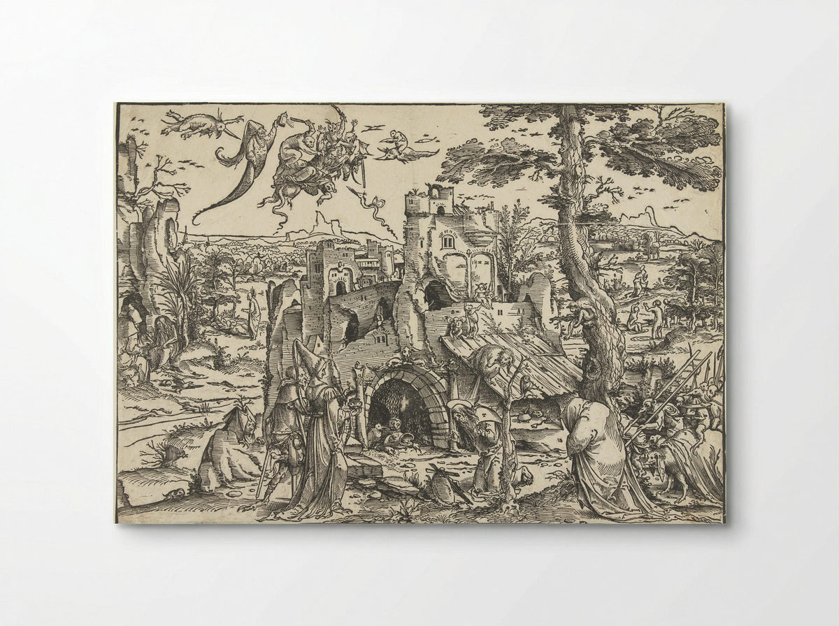 The Temptation of Saint Anthony - Jan Wellens de Cock - Poster