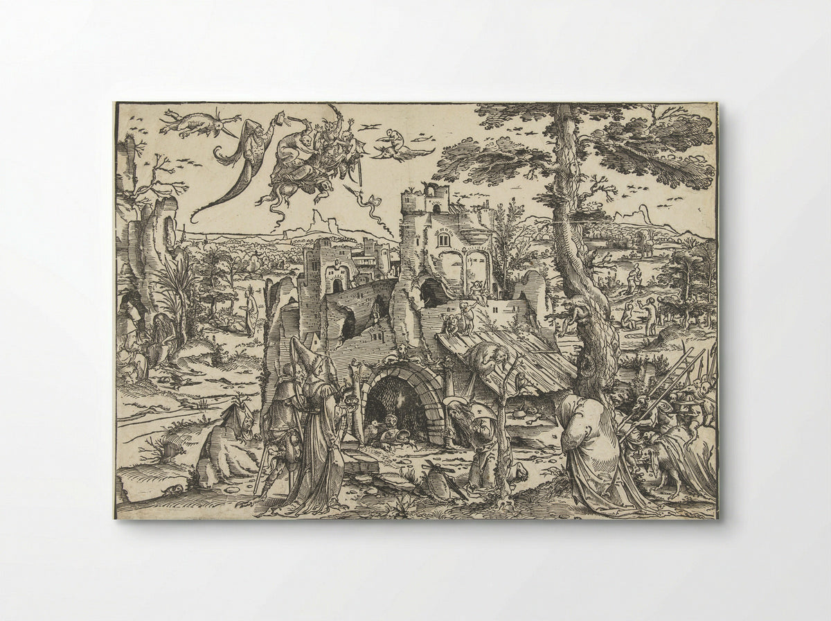 The Temptation of Saint Anthony - Jan Wellens de Cock - Poster