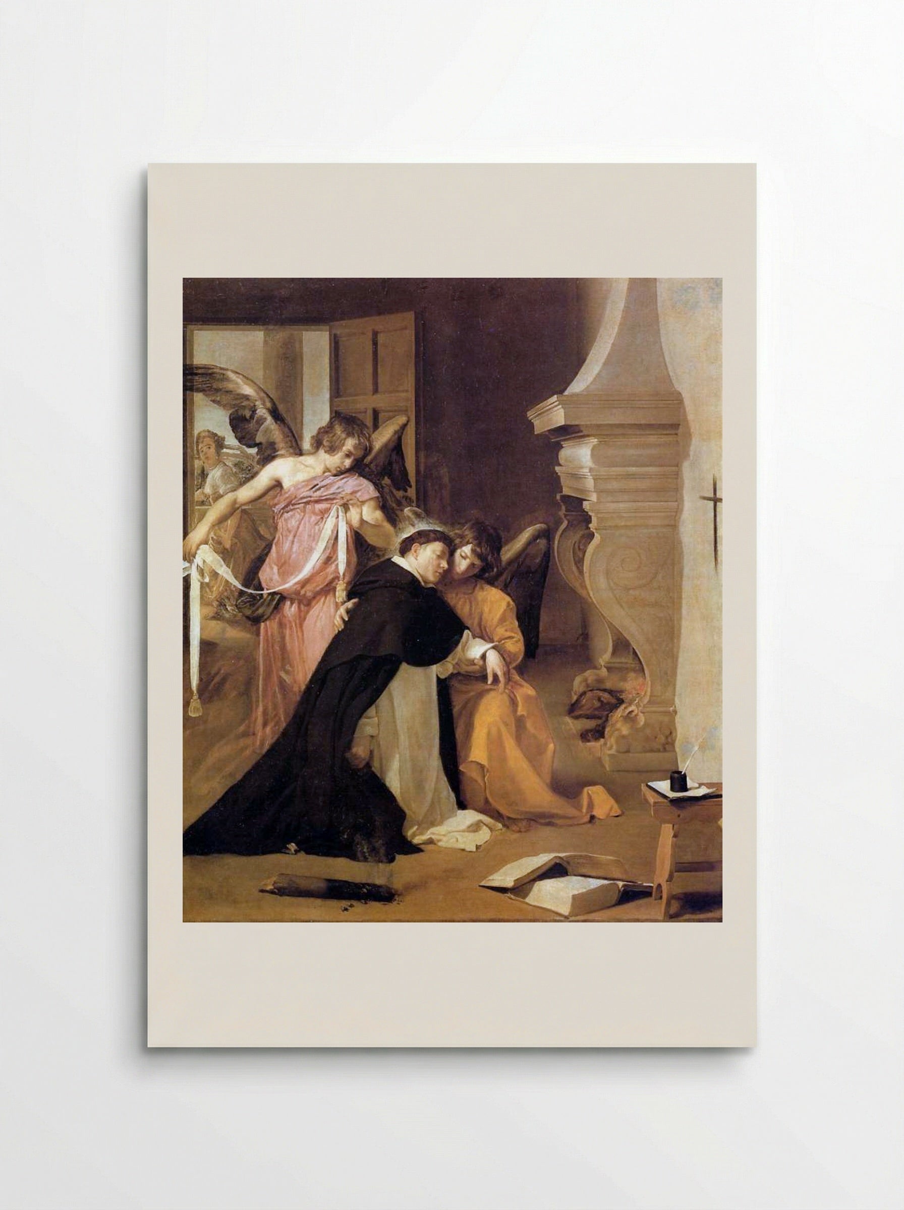The Temptation of Saint Thomas Aquinas - Diego Velázquez - Poster