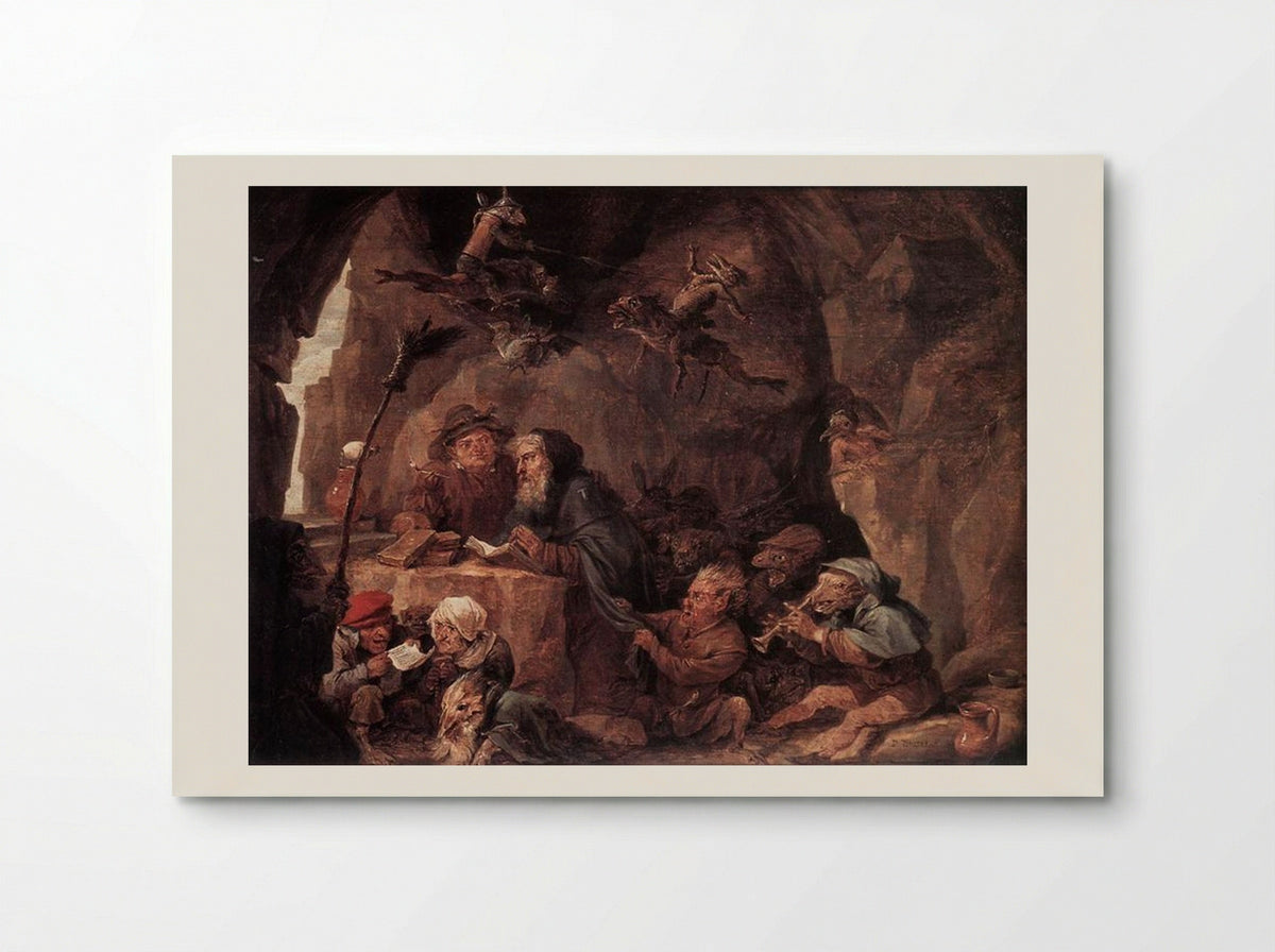The Temptation of St. Anthony - David Teniers the Younger - Poster