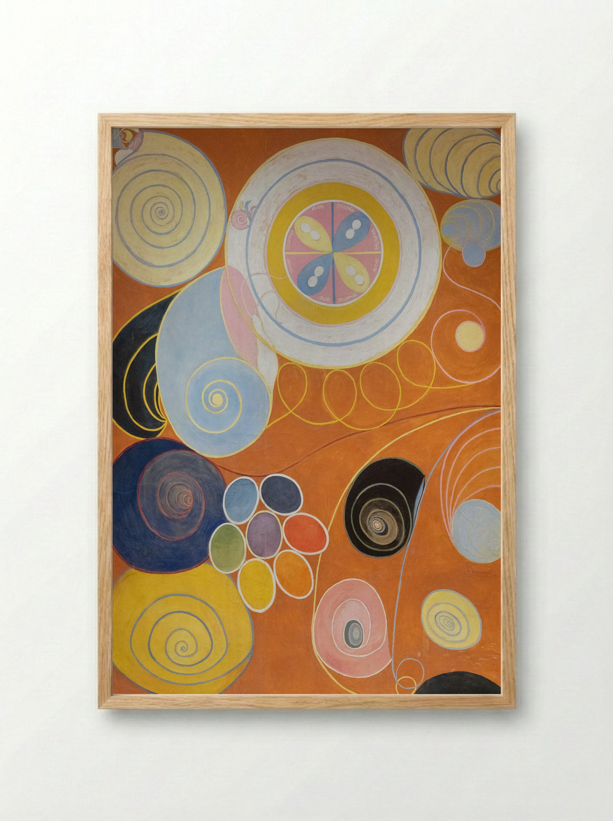 The Ten Largest, No. 3, Youth - Hilma af Klint - Framed Print Wood