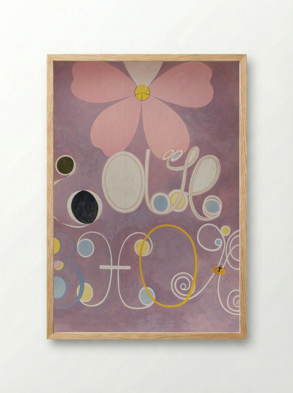 The Ten Largest, No. 5, Adulthood - Hilma af Klint - Framed Print Wood