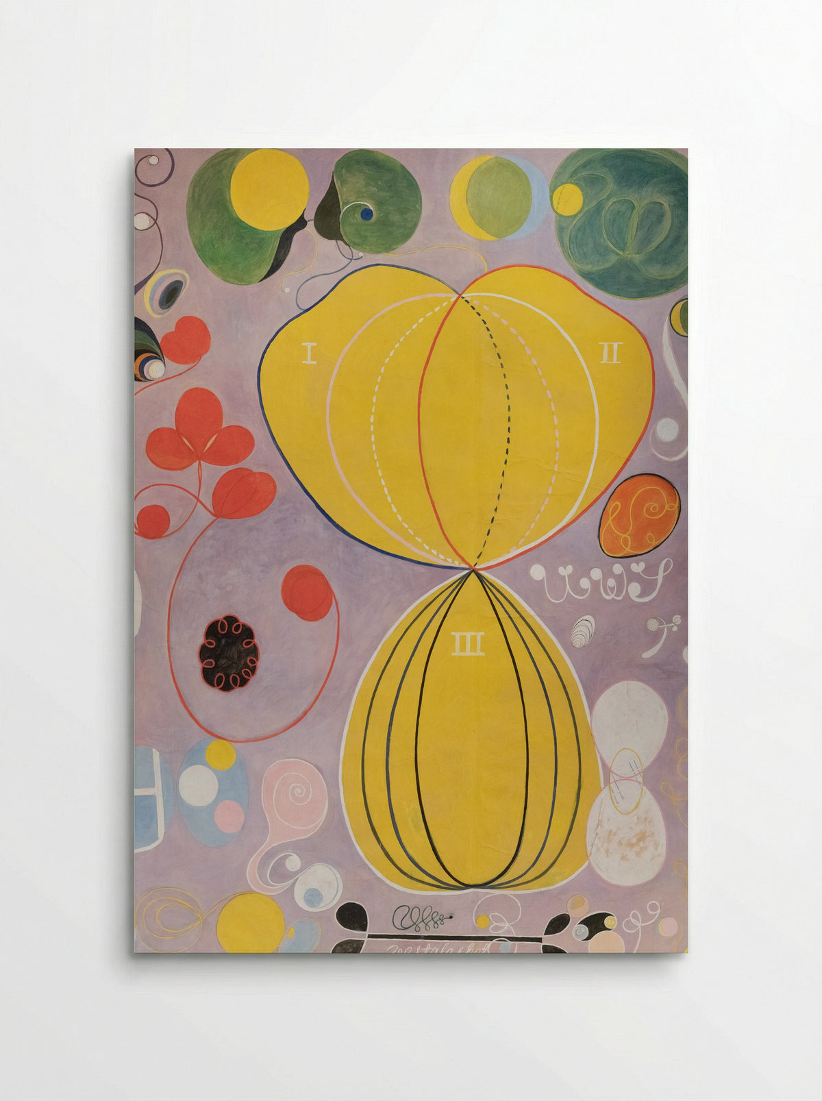 The Ten Largest, No. 7, Adulthood - Hilma af Klint - Poster