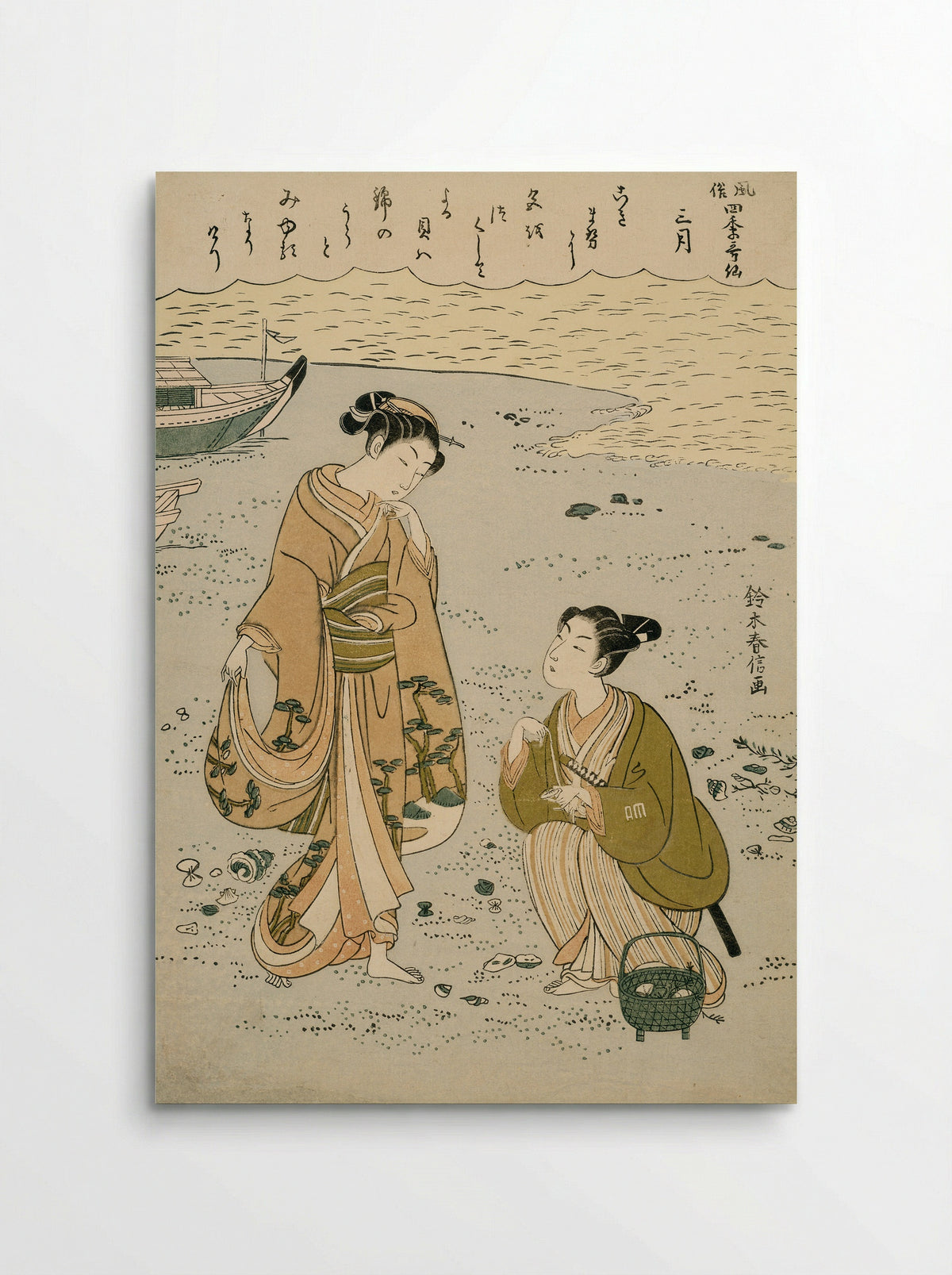 The Third Month (Sangatsu) - Suzuki Harunobu - Poster