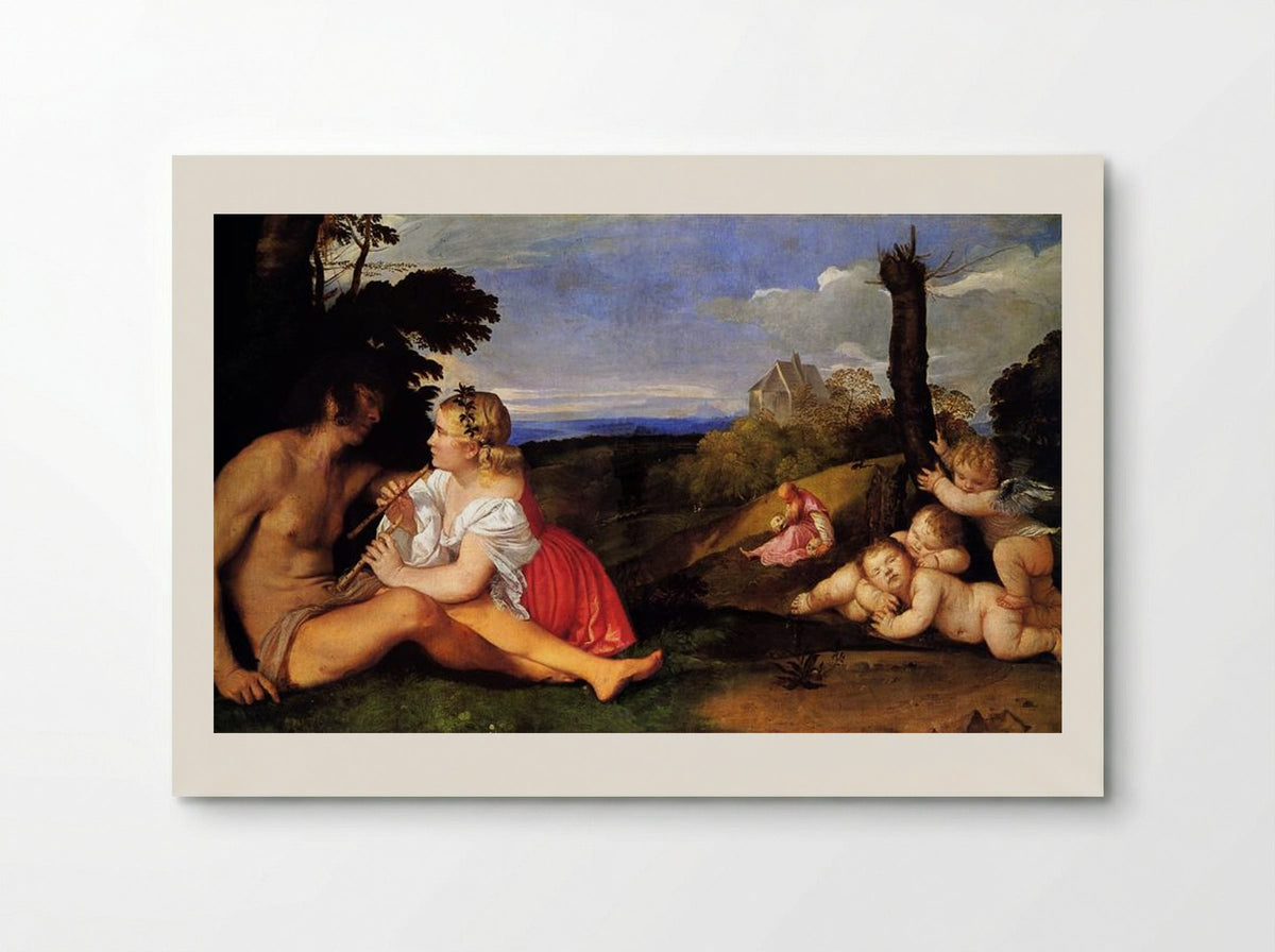 The Three Ages of Man - Titian - Poster