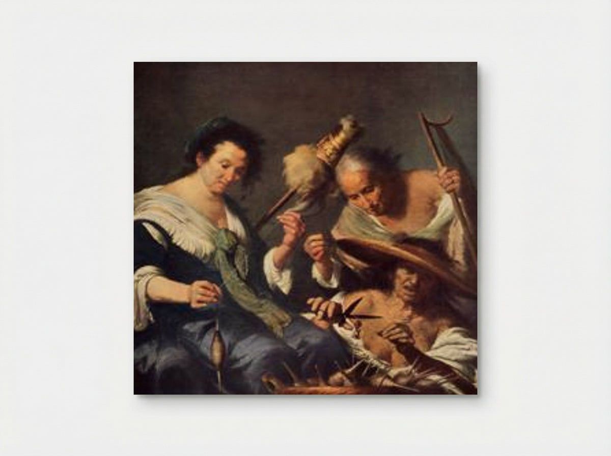 The Three Fates - Bernardo Strozzi - Poster