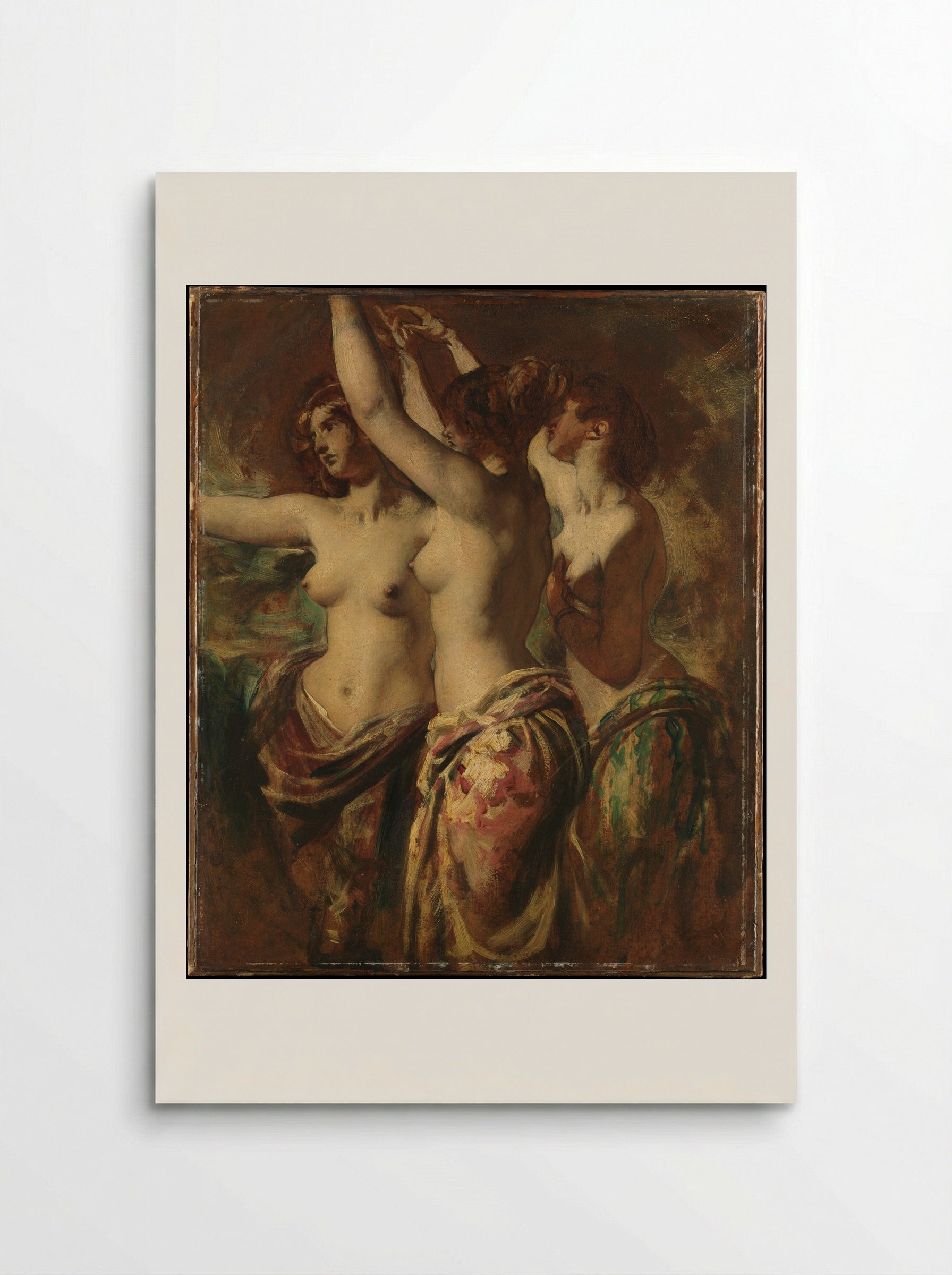 The Three Graces - William Etty - Poster