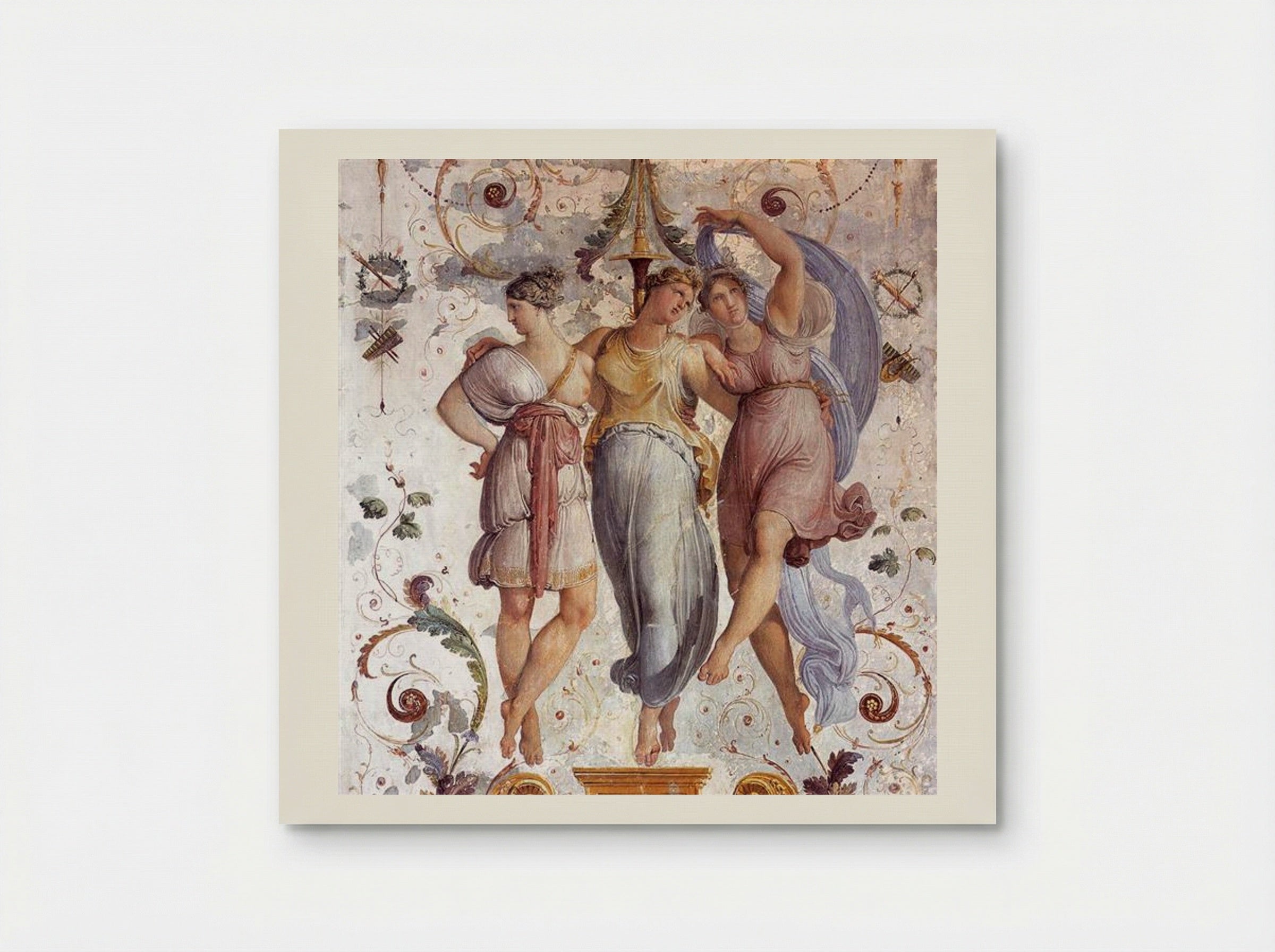 The Three Graces - Francesco Hayez - Poster