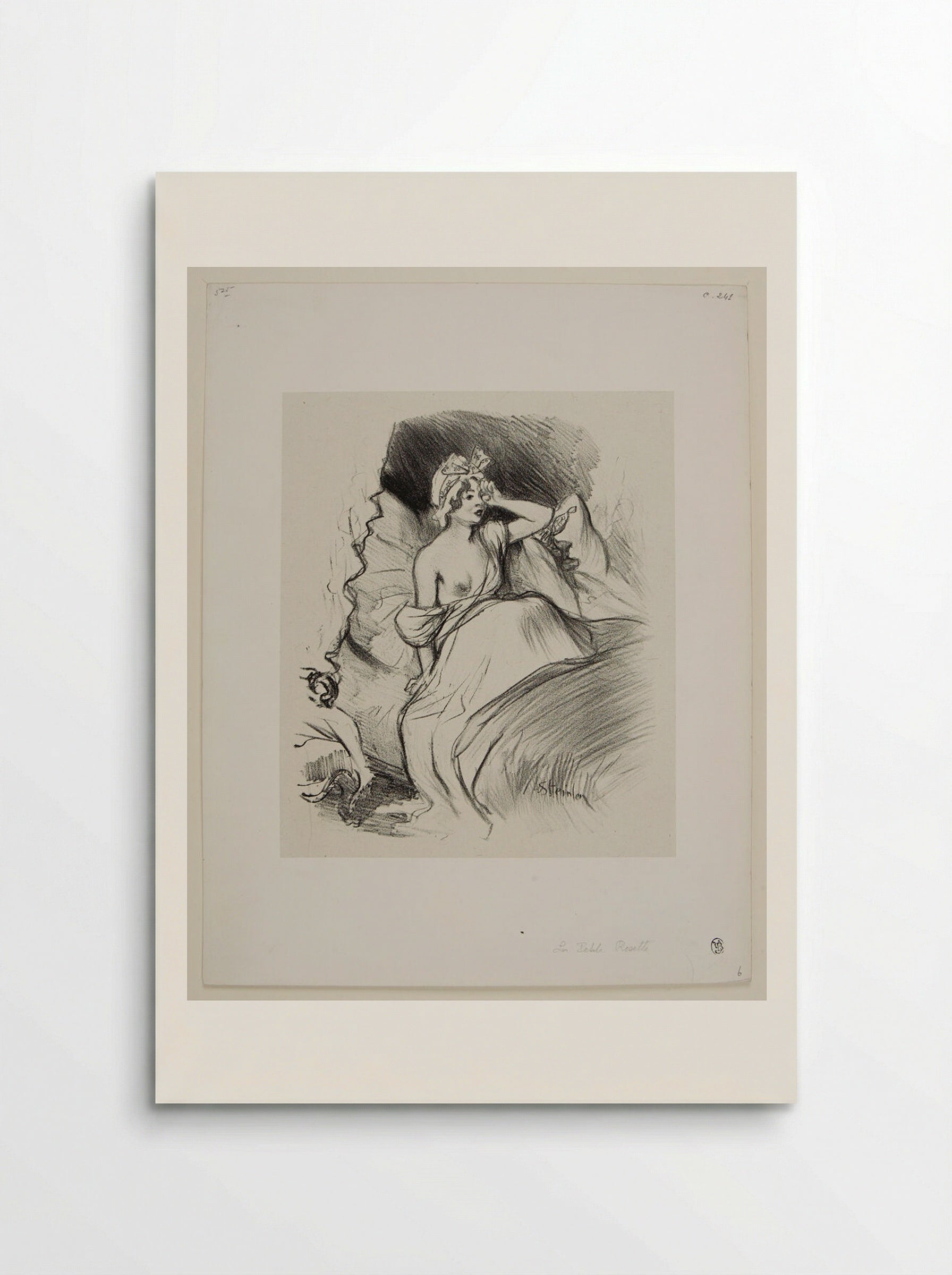 The Tiny Rosette - Théophile-Alexandre Steinlen - Poster