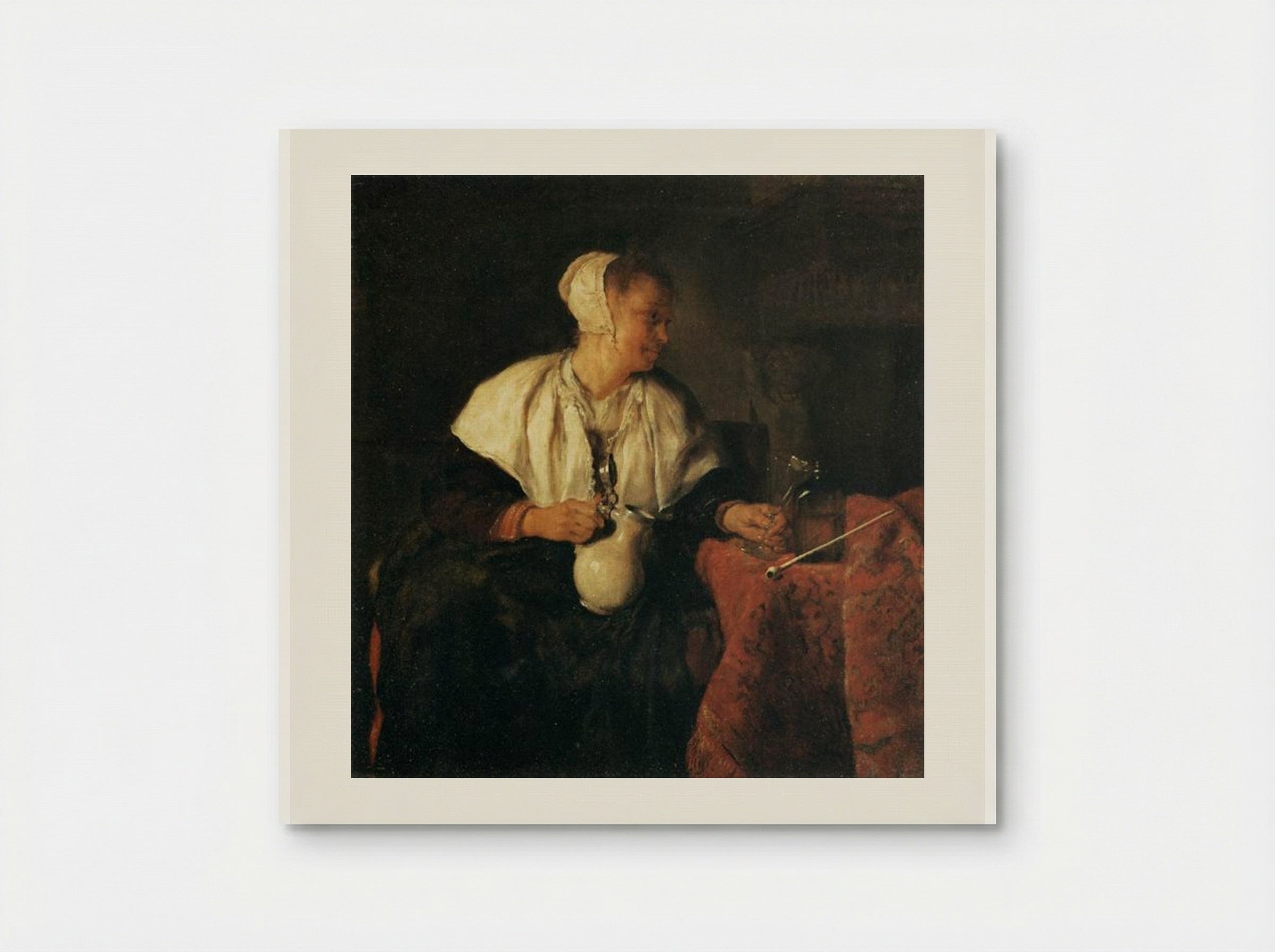 The Tippler (The Wine Drinker) - Gabriel Metsu - Poster