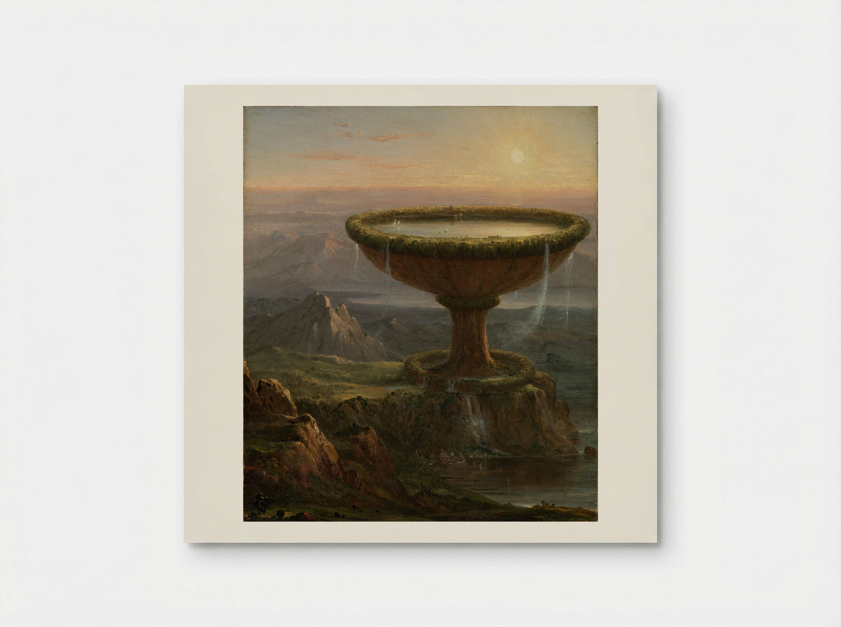 The Titan's Goblet - Thomas Cole - Poster