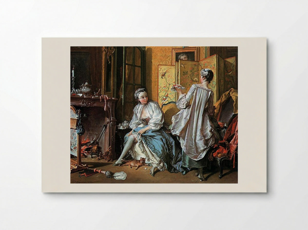 The Toilet - François Boucher - Poster