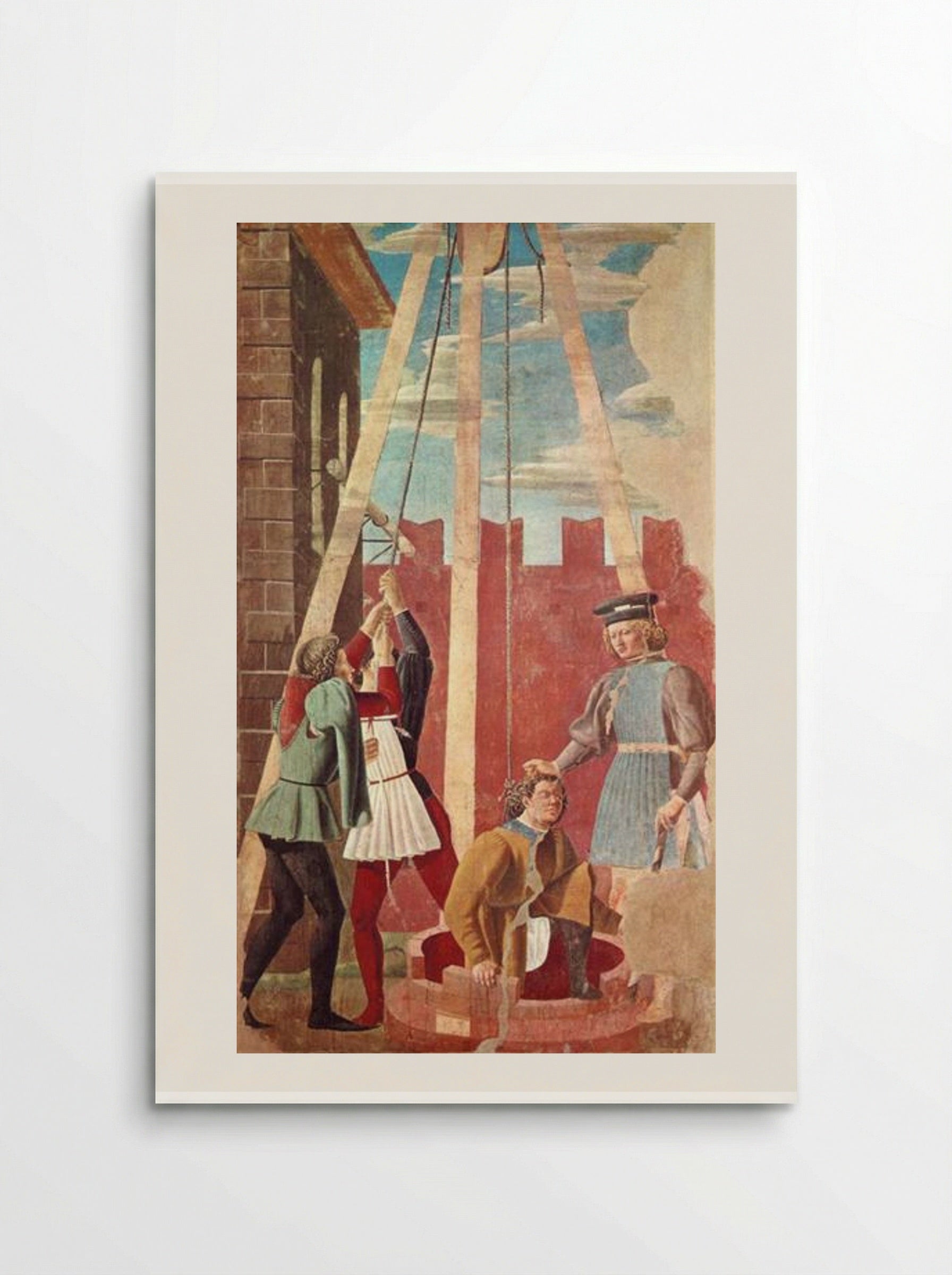 The Torture of the Jew - Piero della Francesca - Poster