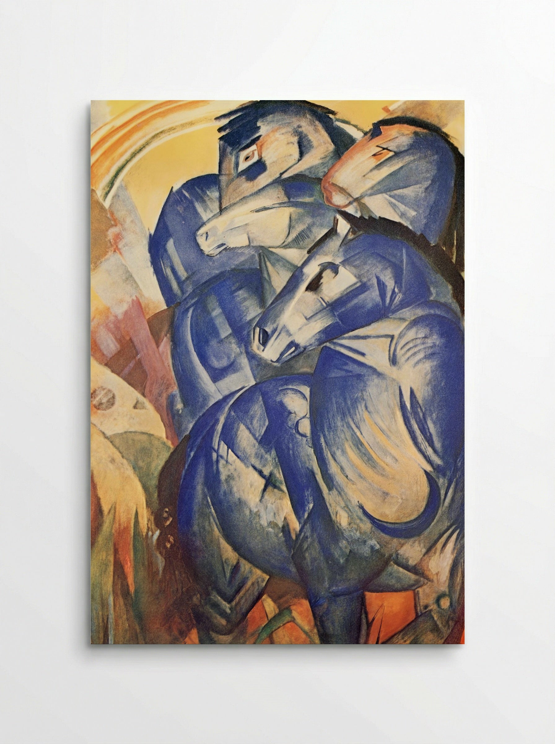 The Tower of Blue Horses - Franz Marc - Poster
