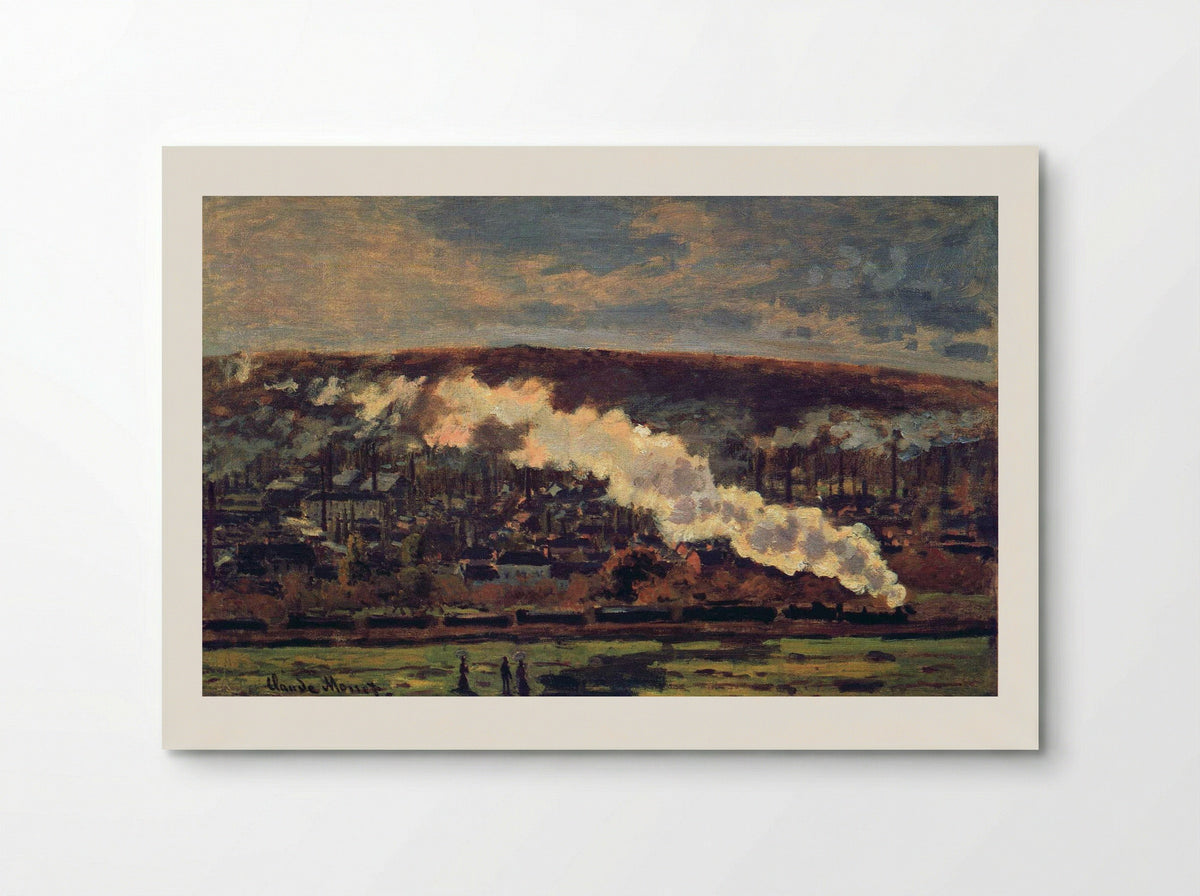 The Train - Claude Monet - Poster
