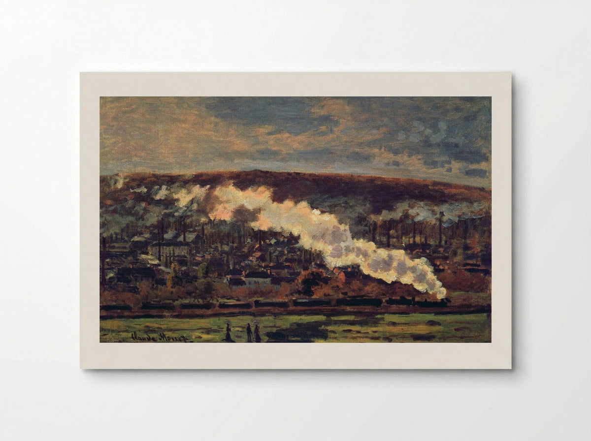 The Train - Claude Monet - Poster