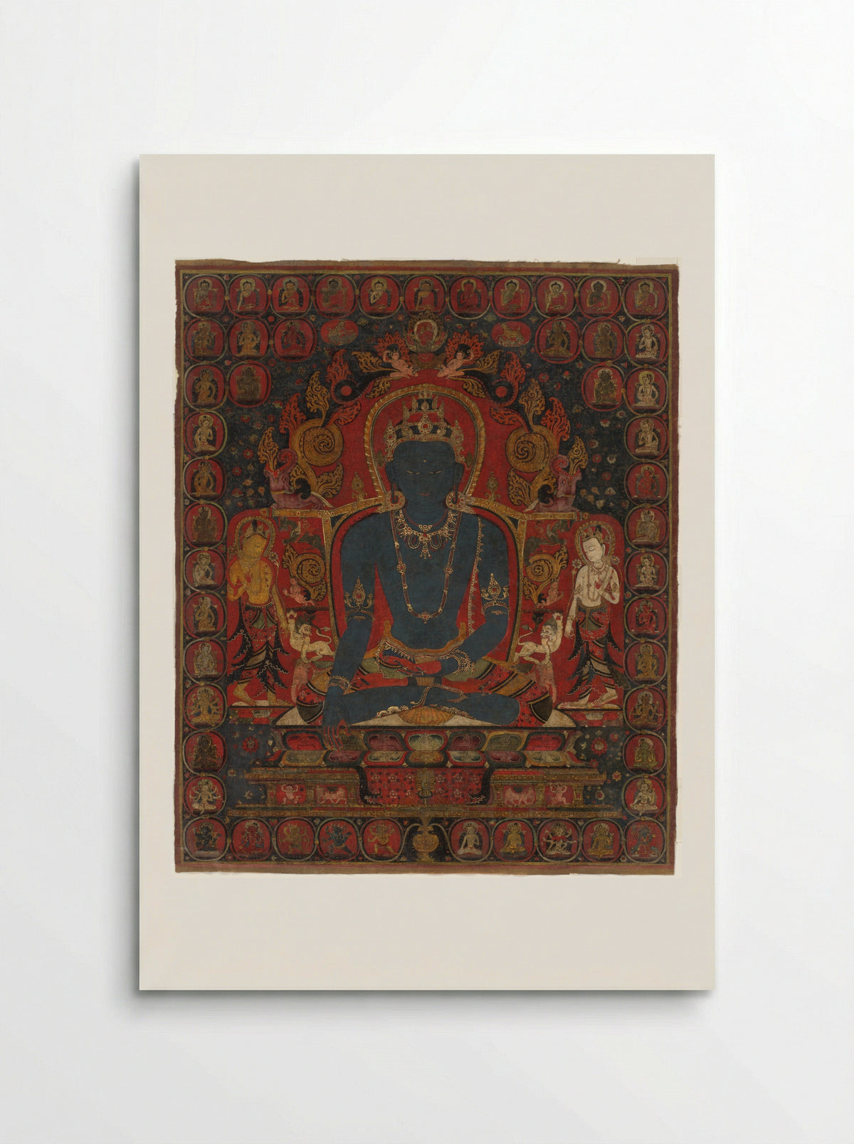 The Transcendent Buddha Akshobhya - Fine Art Print - Poster