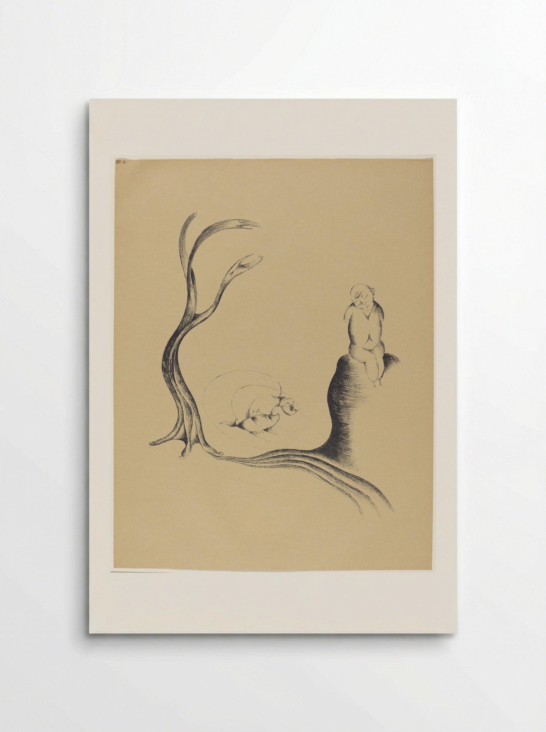 The Tree of Longing - Heinrich Hoerle - Poster