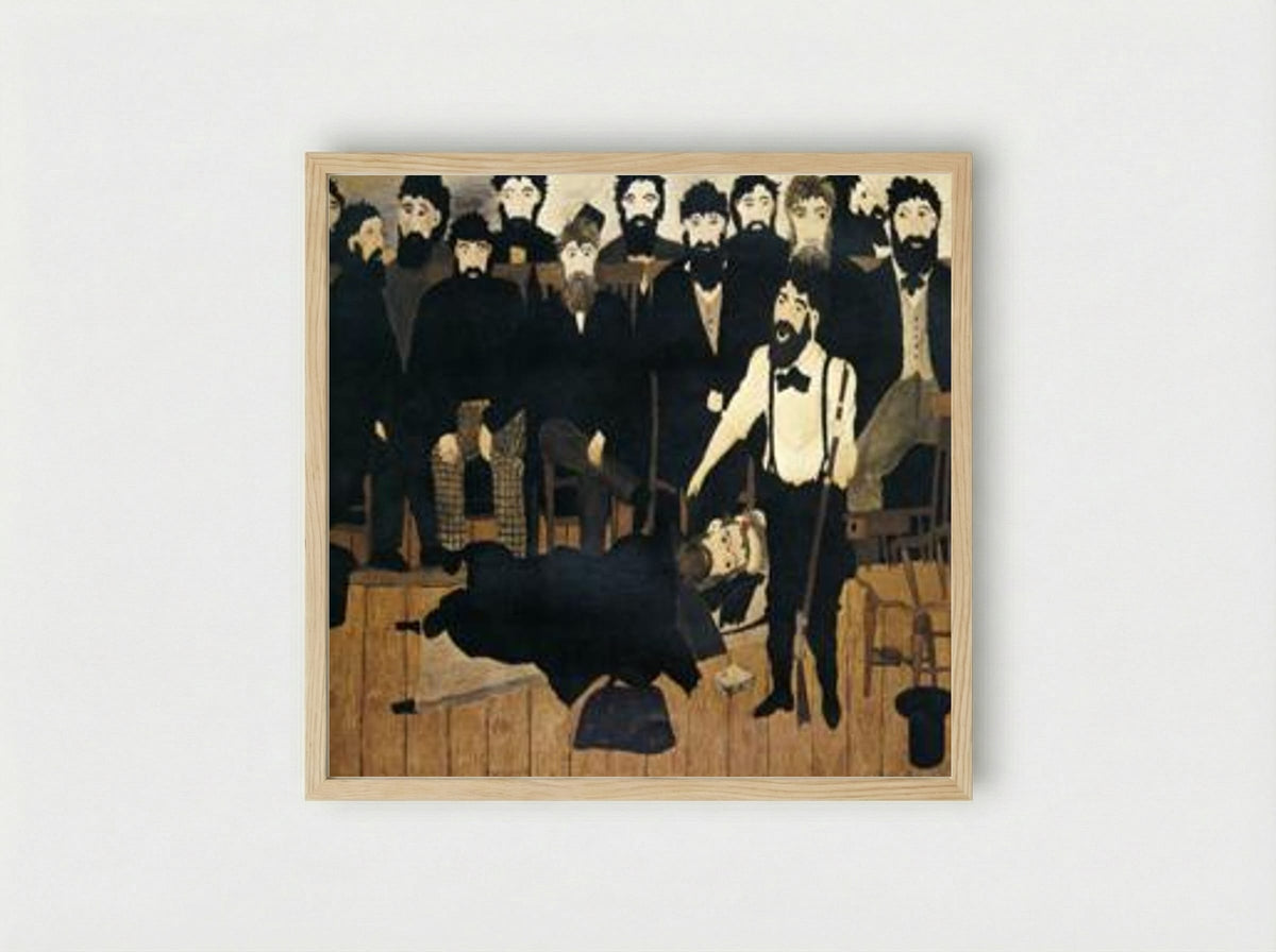 The Trial of John Brown - Horace Pippin - Framed Print Wood