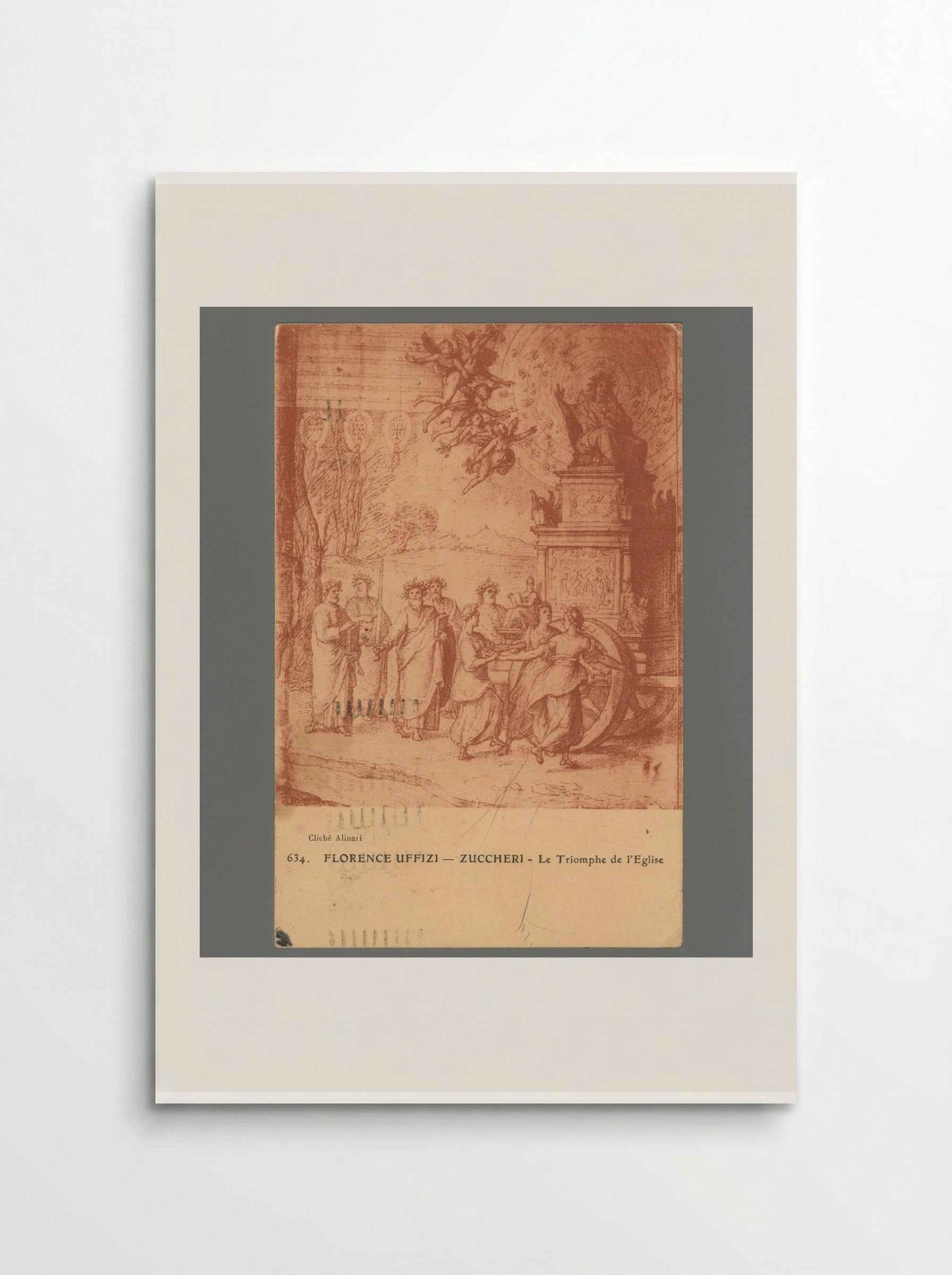 The Triumph of the Church - Federico Zuccari - Poster