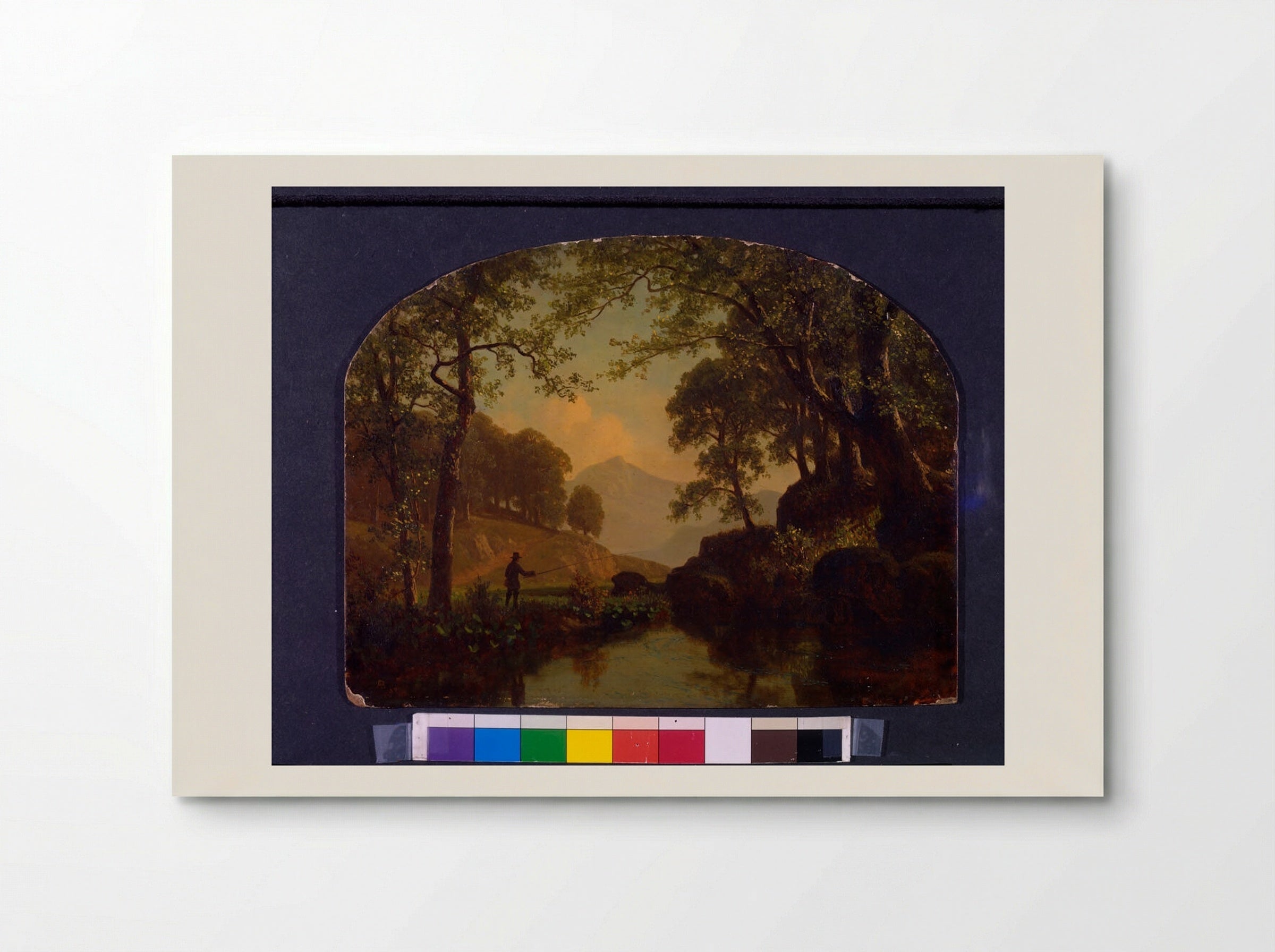 The Trout Brook - Albert Bierstadt - Poster