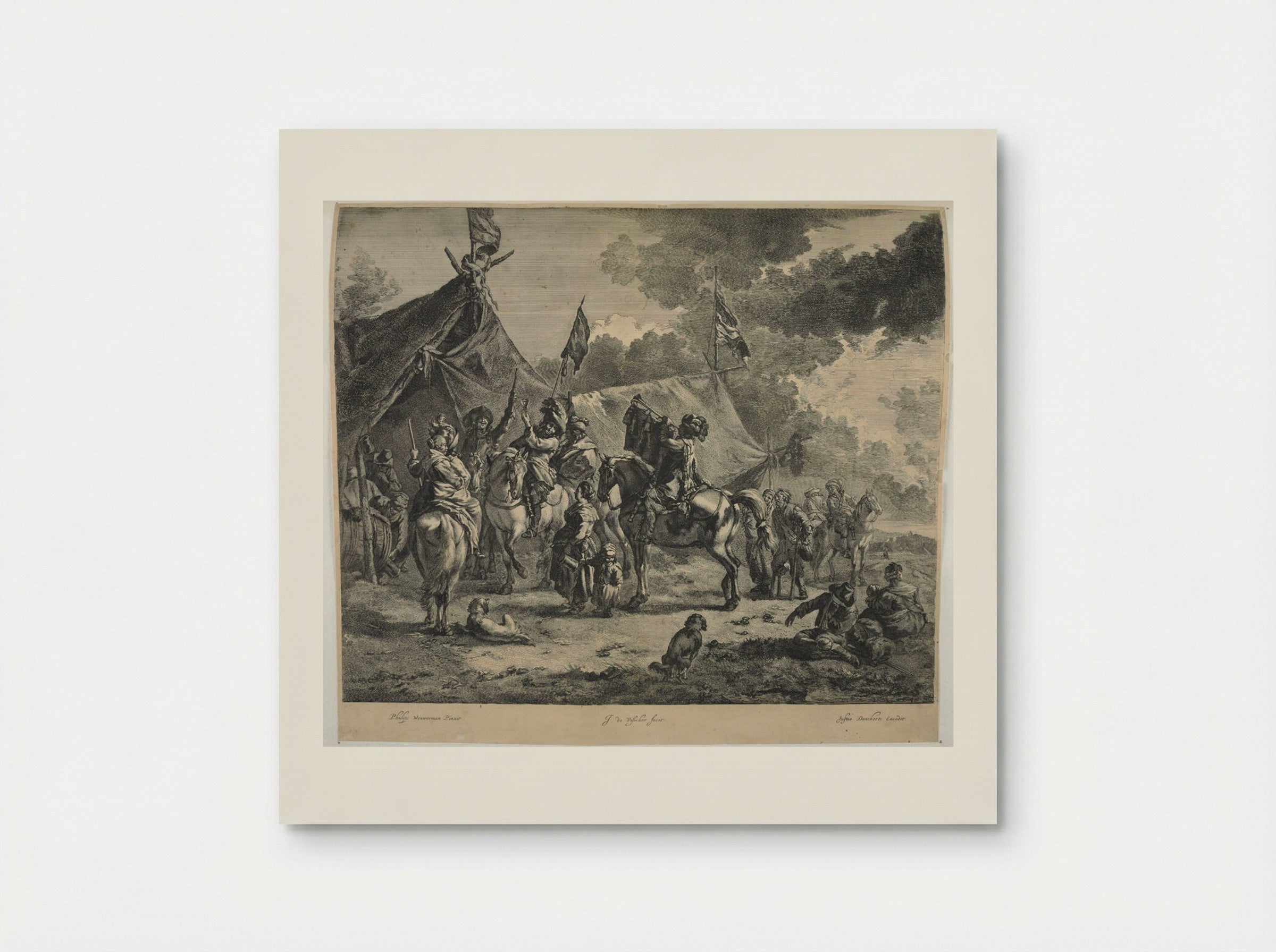 The Trumpeter - Johannes de Visscher - Poster
