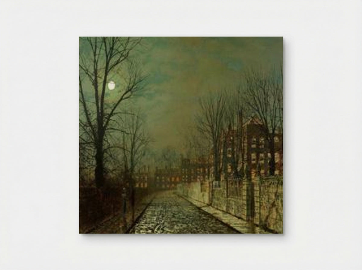 The Trysting Tree - John Atkinson Grimshaw - Poster
