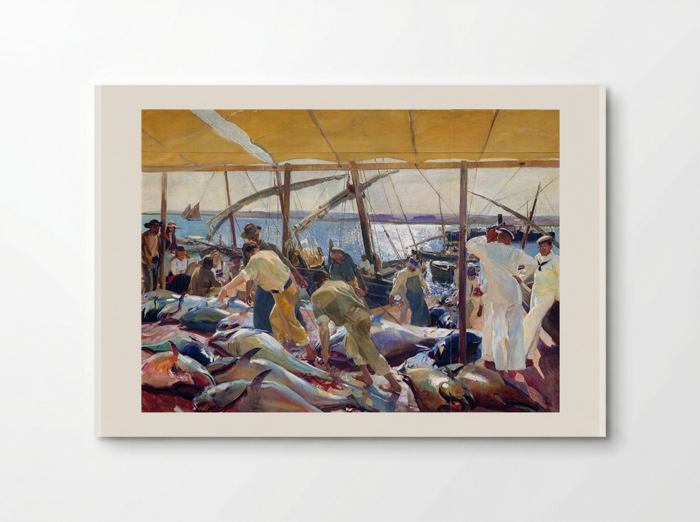 The Tunny Catch - Joaquín Sorolla - Poster