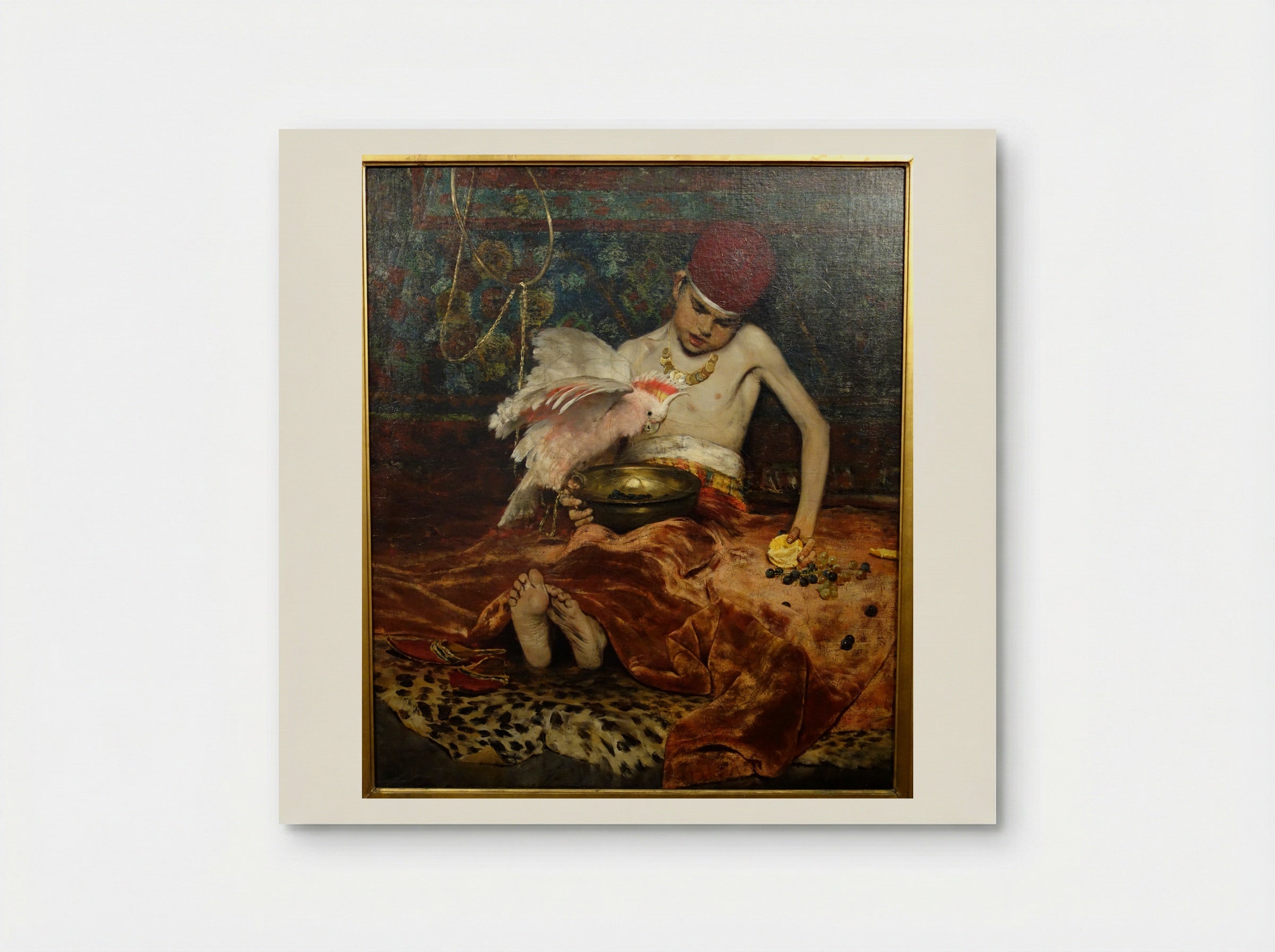 The Turkish Page - William Merritt Chase - Poster