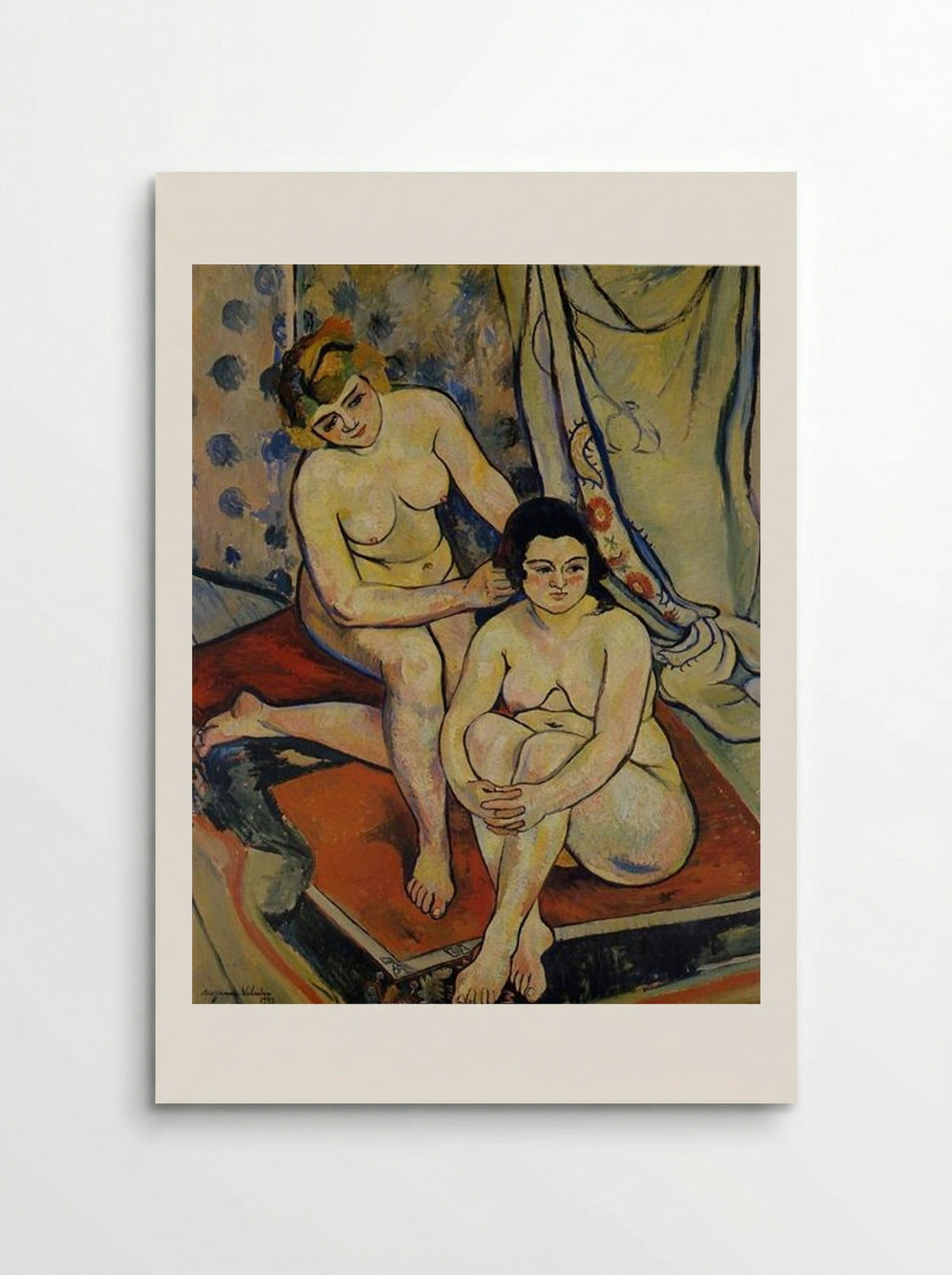 The Two Bathers - Suzanne Valadon - Poster