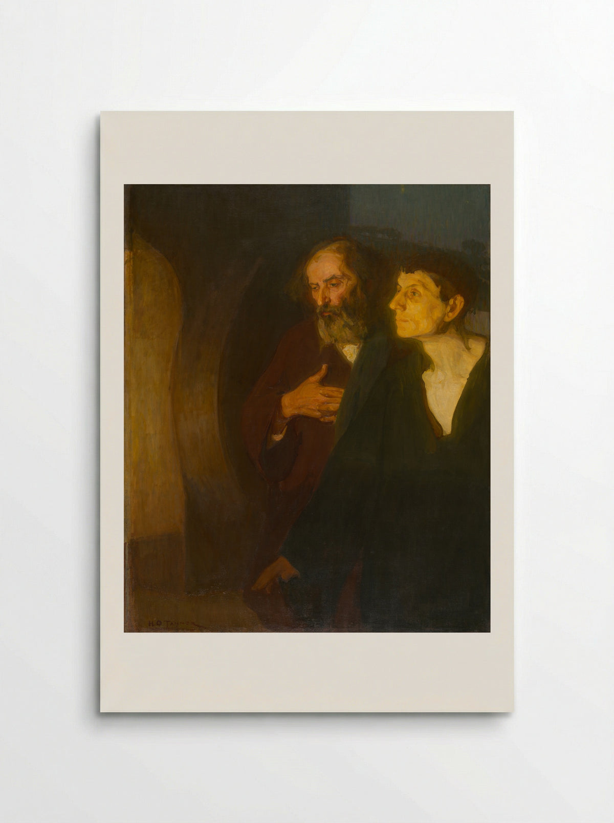 The Two Disciples at the Tomb - Henry Ossawa Tanner - Poster