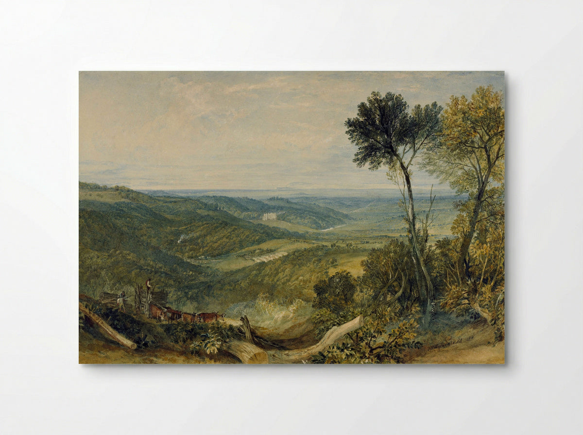 The Vale of Ashburnham - J.M.W. Turner - Poster