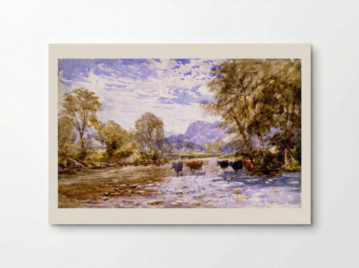 The Vale of Dolwyddelan - David Cox - Poster
