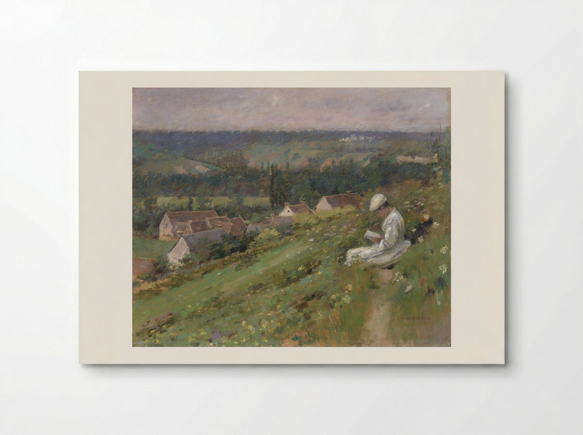 The Valley of Arconville - Theodore Robinson - Poster